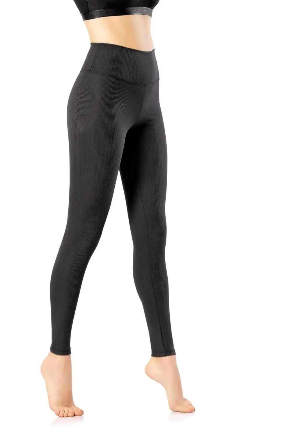 Yüksek Bel Fitilli Dalgıç Tayt