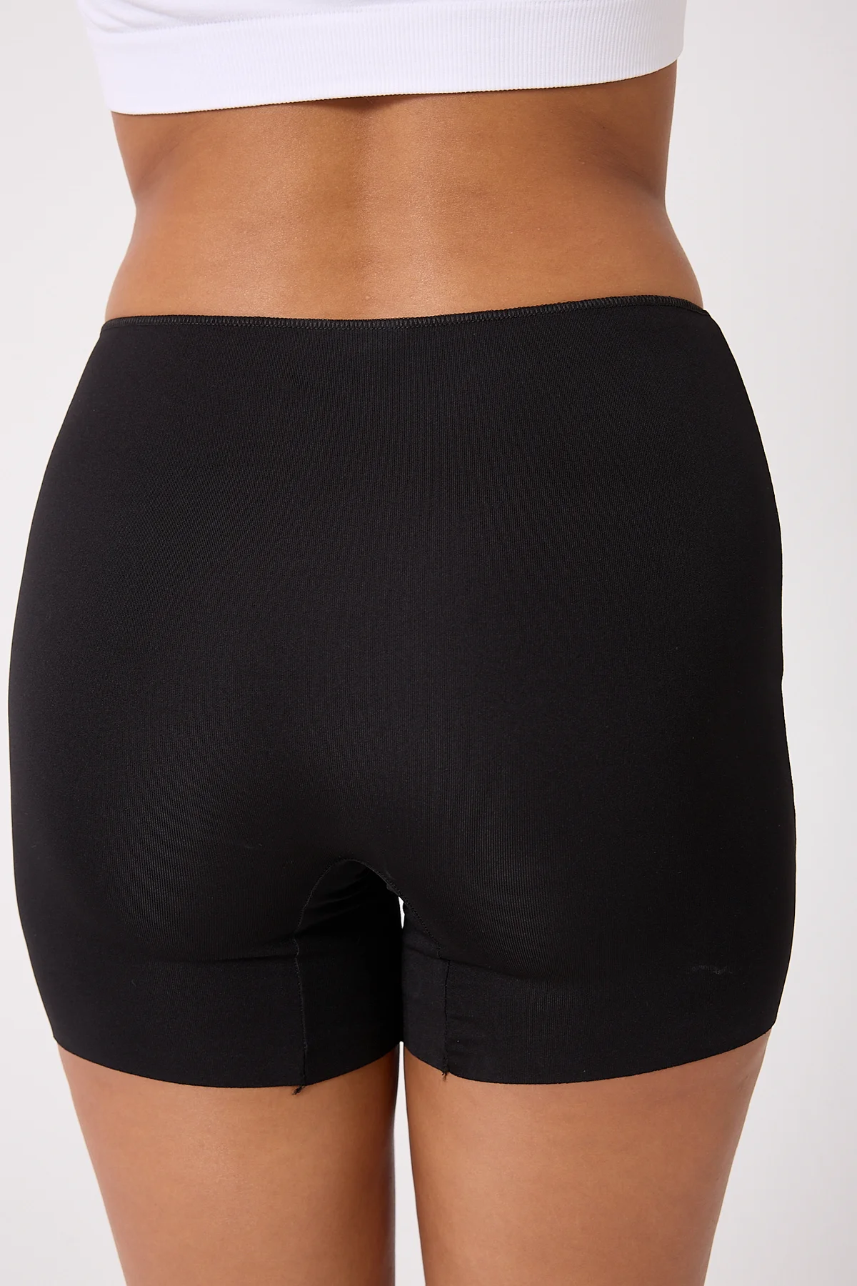 Yüksek Bel Lazer Kesim Boxer Hayalet Boxer