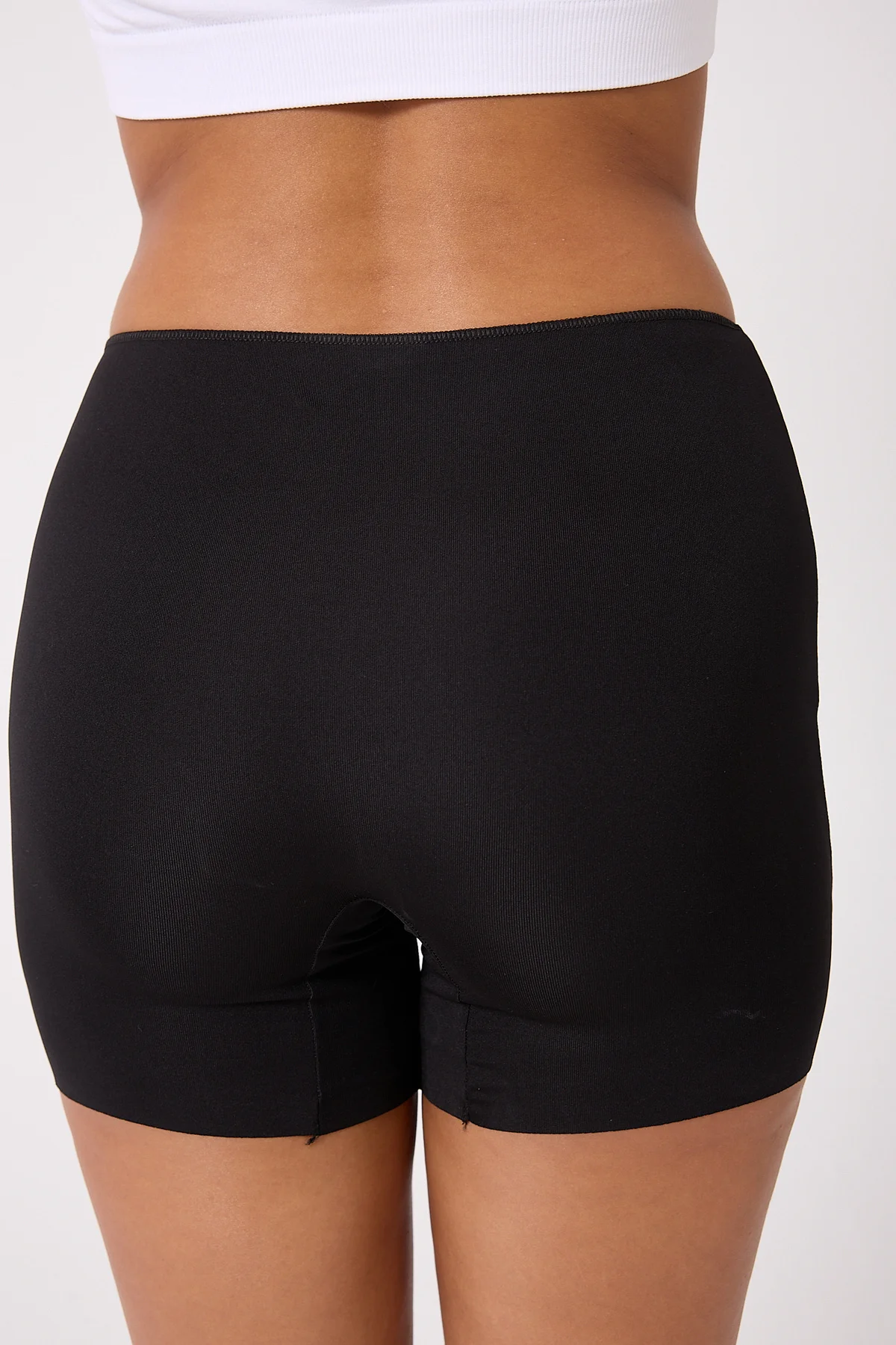 Yüksek Bel Lazer Kesim Boxer Hayalet Boxer