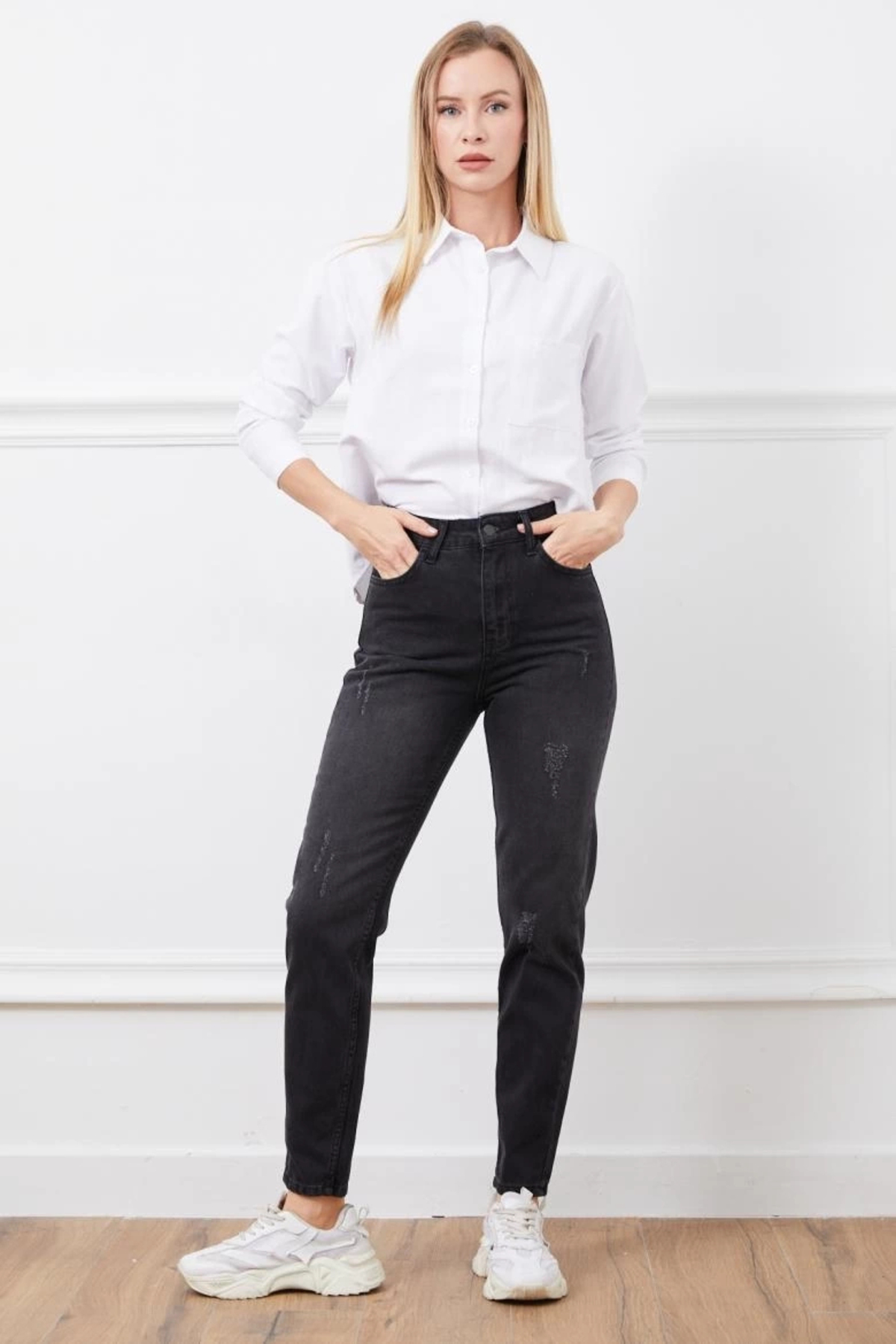 Ruby Yüksek Bel Mont Jean Pantolon