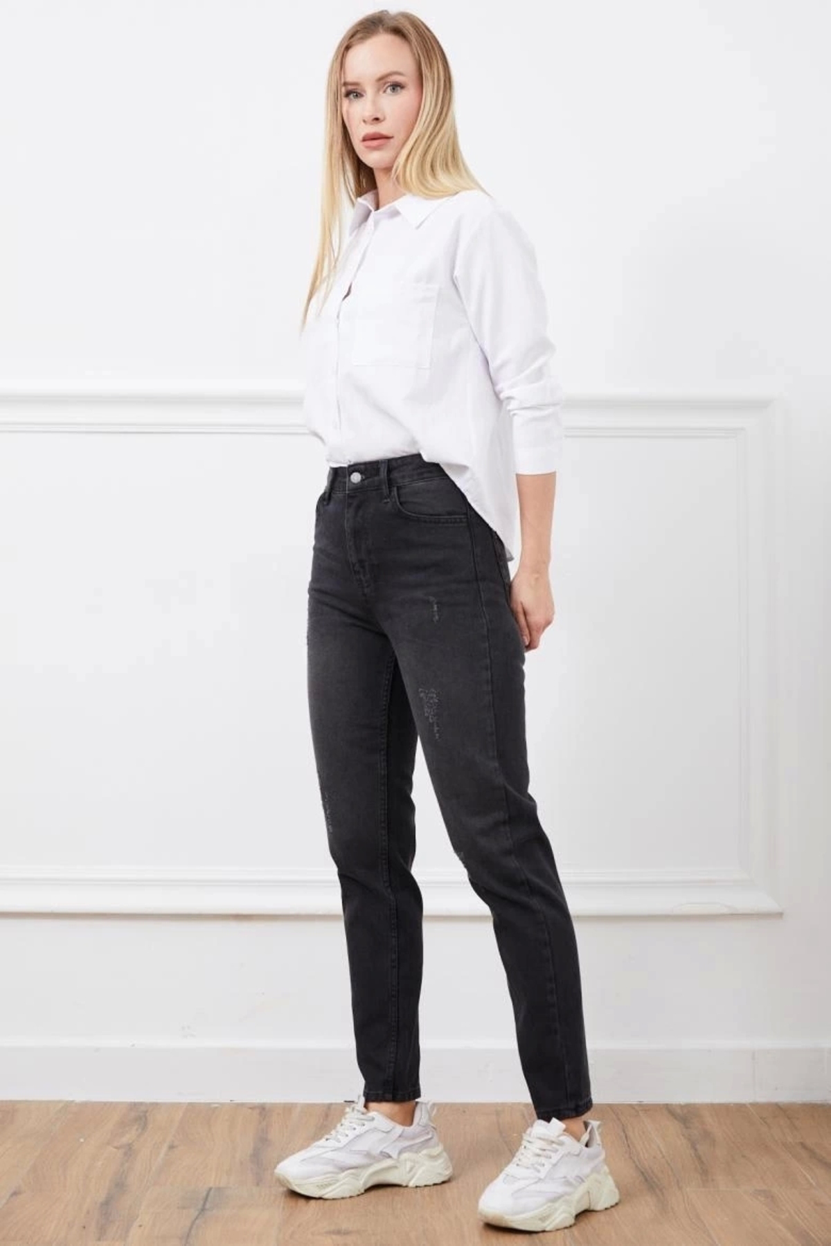 Ruby Yüksek Bel Mont Jean Pantolon