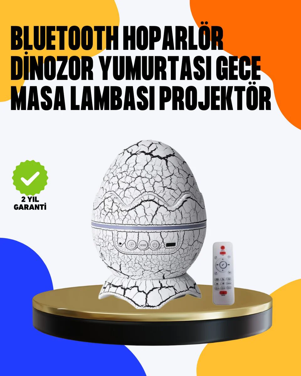 Yüksek Çözünürlüklü LED Galaksi Projektör & 19 Sesli Uyku Makinesi - Çocuk ve Yetişkinler İçin Akıllı Gece Lambası