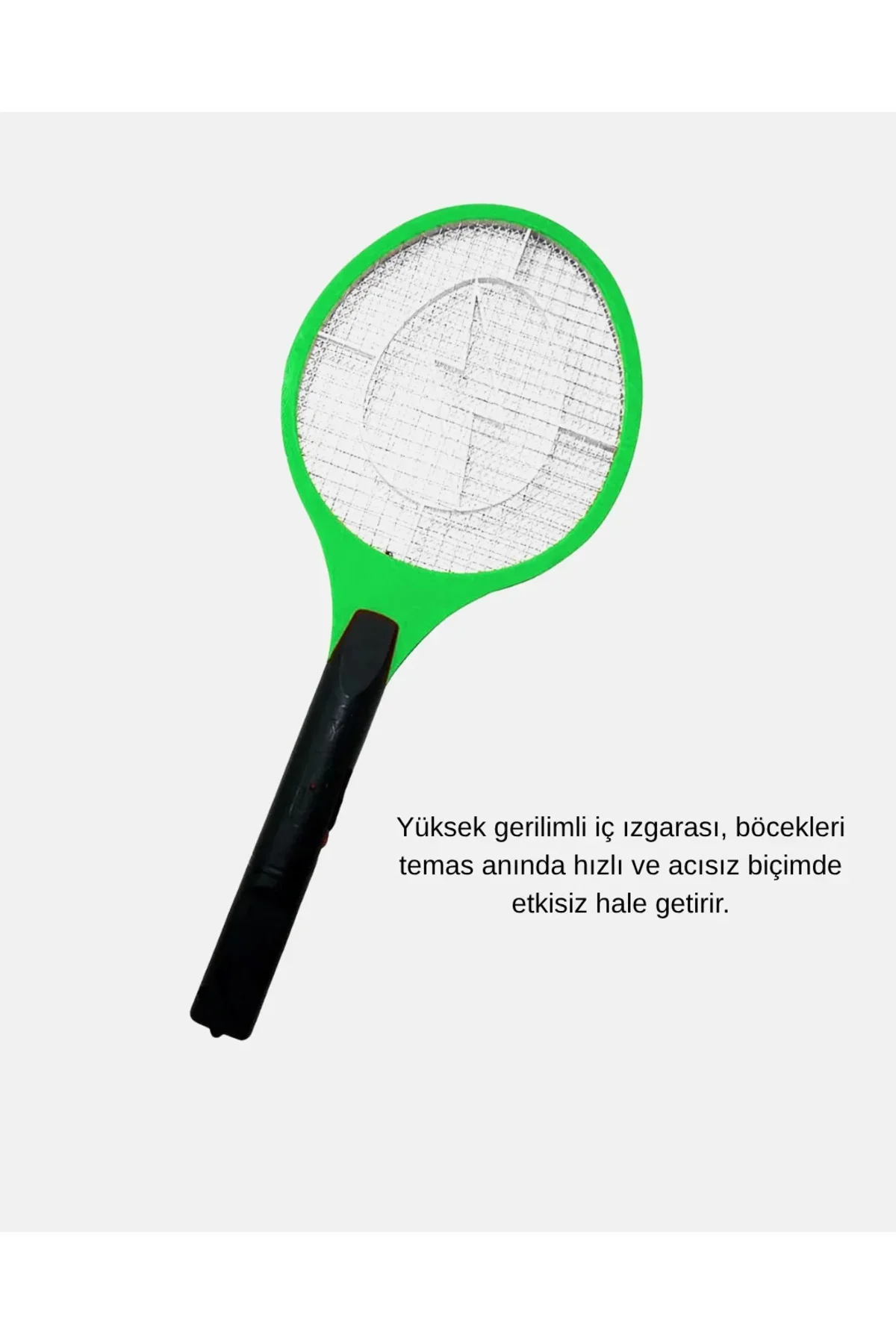 Yüksek Gerilimli Elektronik Sinek Raket – Sessiz, Kimyasız ve Güvenli Kullanım