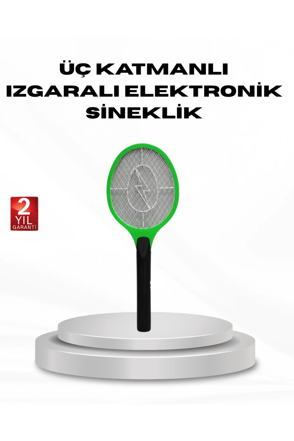 Yüksek Gerilimli Elektronik Sinek Raket – Sessiz, Kimyasız Ve Güv