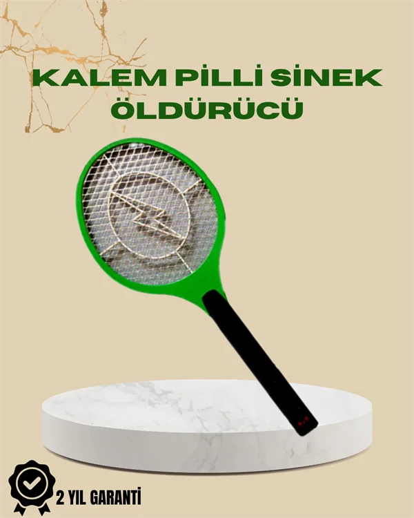 Yüksek Gerilimli Elektronik Sinek Öldürücü – Pil ile Çalışan, Güvenlik Izgaralı Fiyatı, Yorumları ve Özellikleri