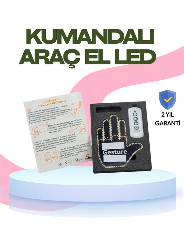 Yüksek Görünürlüklü Otomobil Işığı – 3 Modlu LED Arka Cam Aksesuarı, Pratik ve Eğlenceli Fiyatı, Yorumları ve Özellikleri