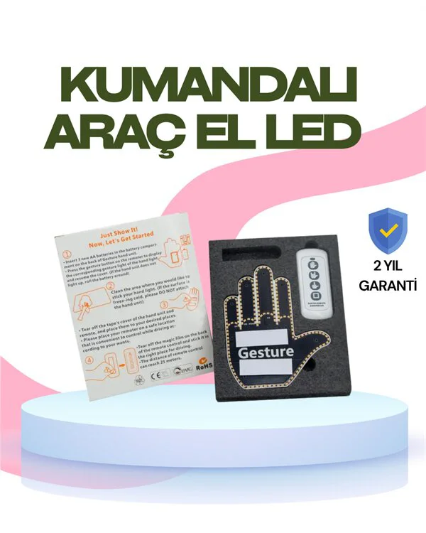 Yüksek Görünürlüklü 3 Modlu LED Arka Cam Jest Işığı – Pratik ve Güvenli Otomobil Modifikasyonu