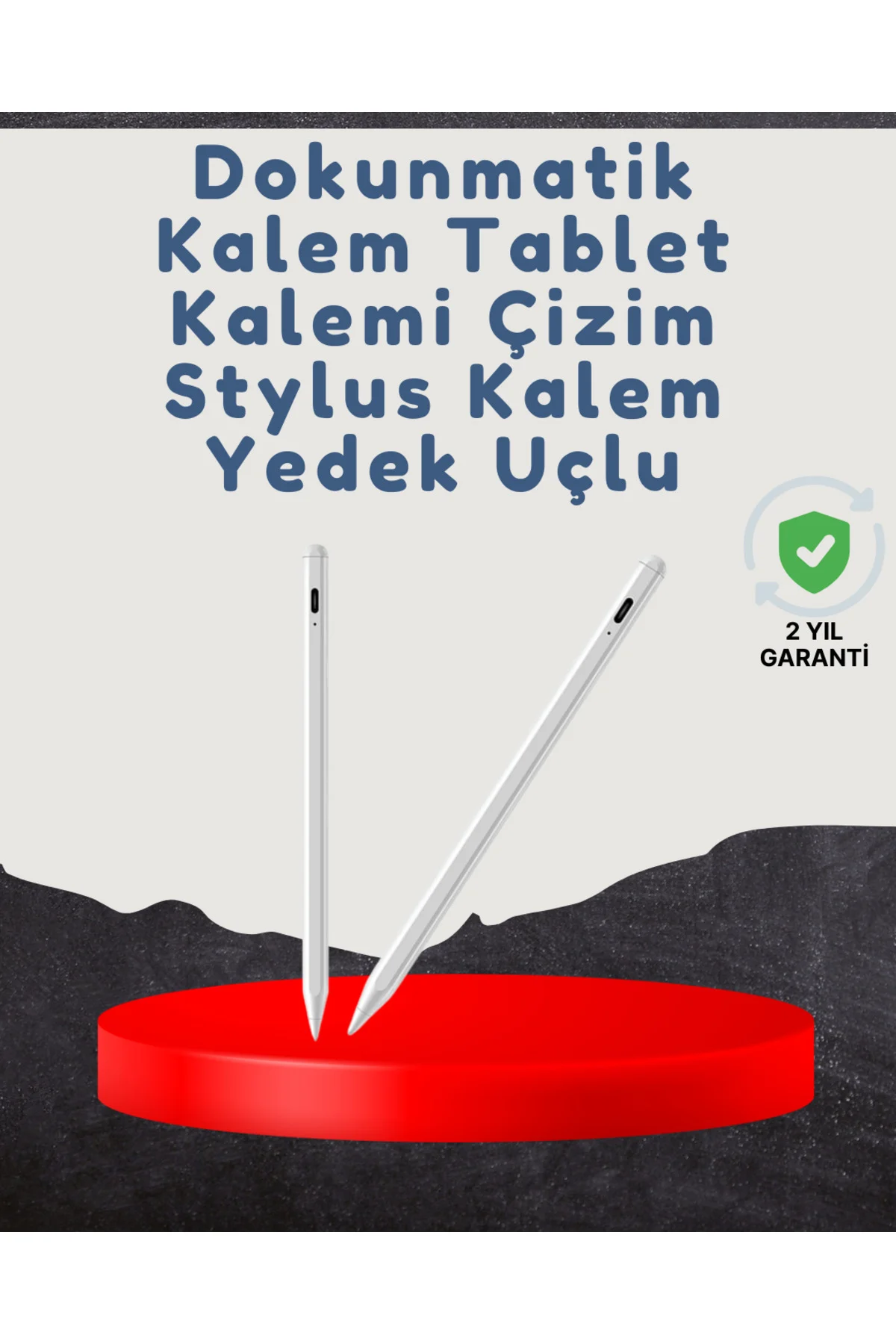 Yüksek Hassasiyetli Eğim Sensörlü Dijital Kalem – USB-C Hızlı Şar