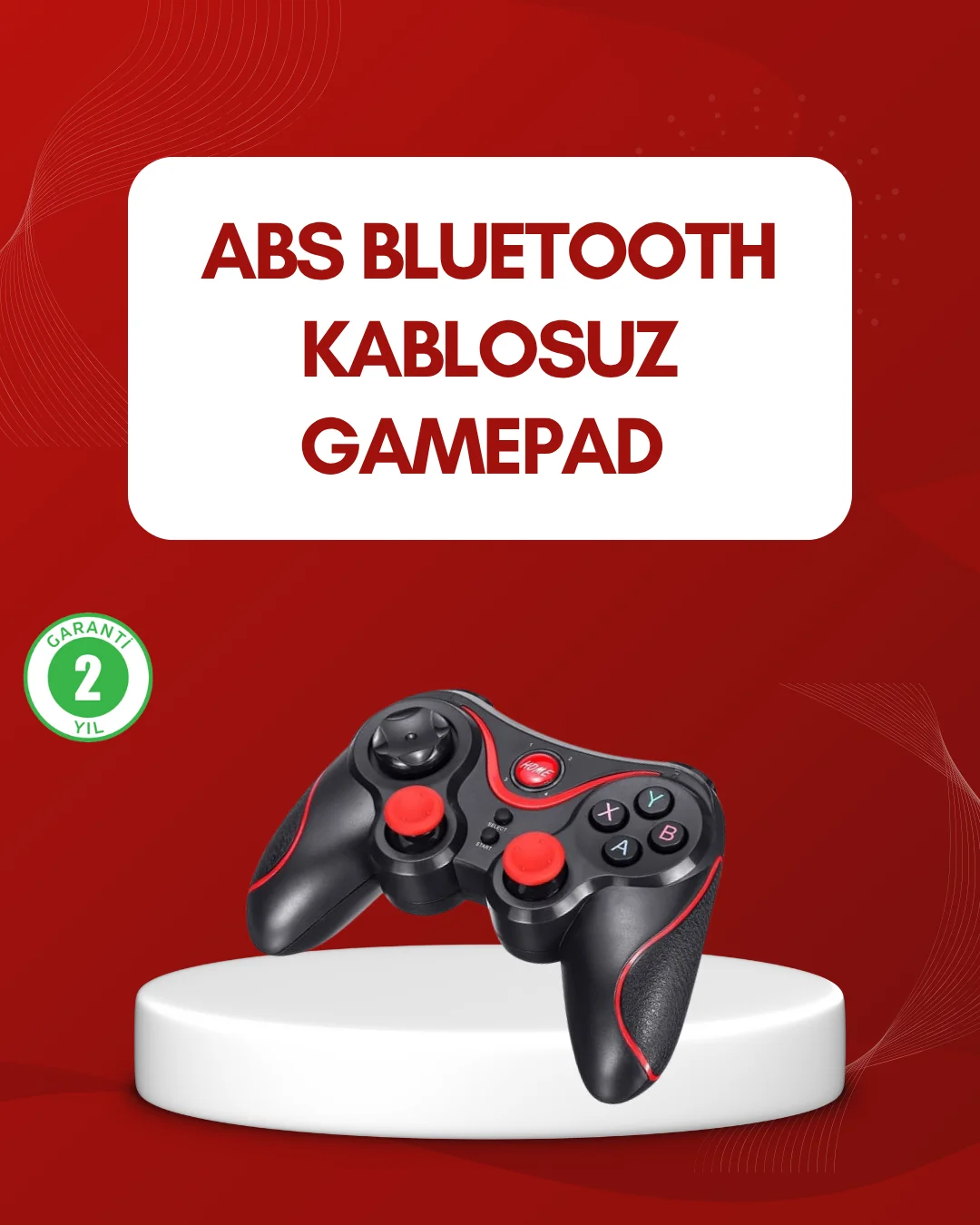 Yüksek Hassasiyetli Kablosuz Oyun Kolu PC ve Mobil Uyumlu Yüksek Hassasiyetli Kablosuz Oyun Kolu PC ve Mobil Uyumlu