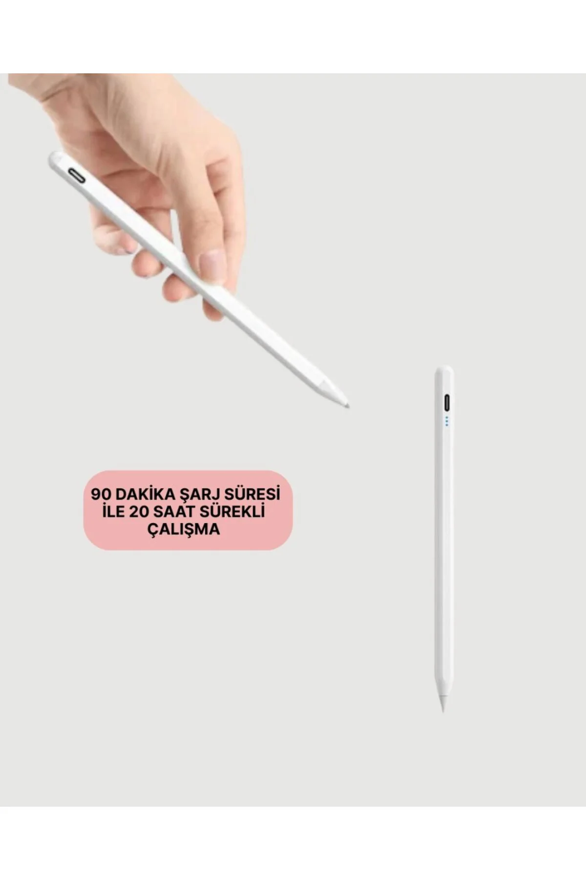 Yüksek Hassasiyetli Eğim Sensörlü Dijital Kalem – Usb-c Hızlı Şarjlı