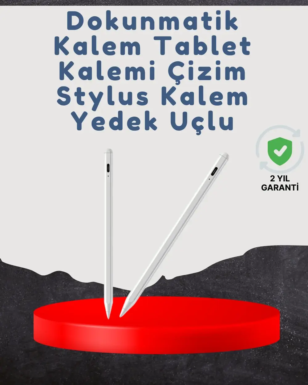 Yüksek Hassasiyetli Eğim Sensörlü Dijital Kalem – USB-C Hızlı Şar