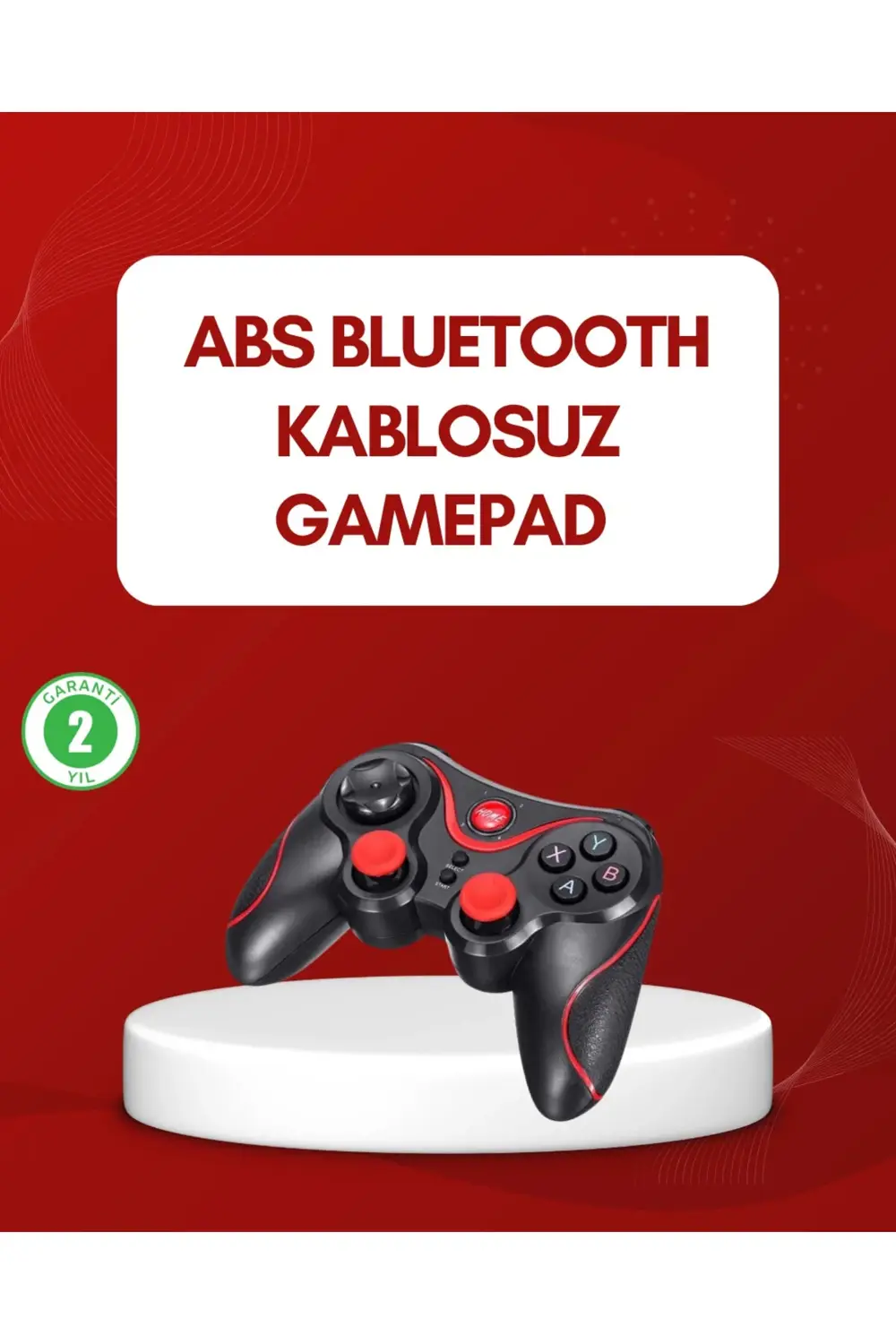 Yüksek Hassasiyetli Kablosuz Oyun Kolu PC ve Mobil Uyumlu