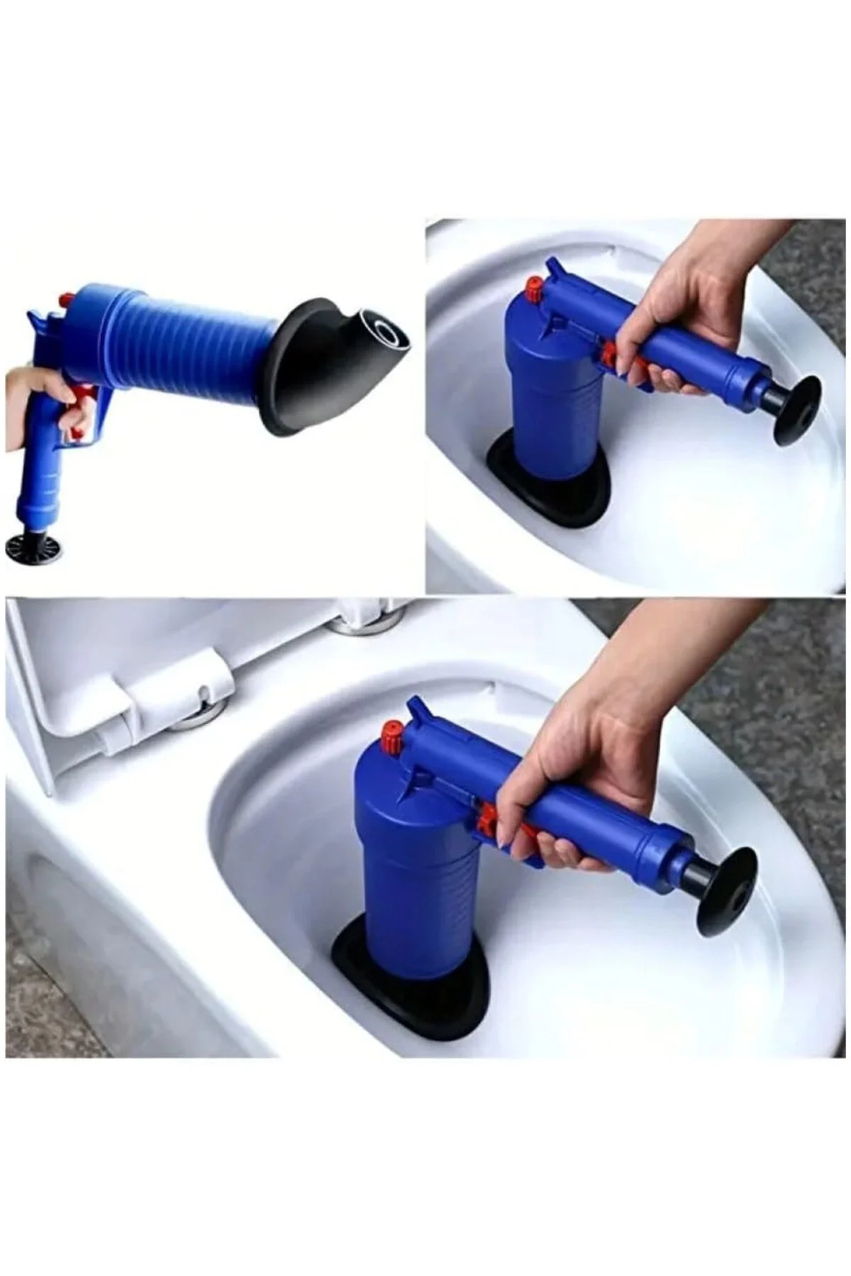 Yüksek Hava Basınçlı Banyo Gider Lavabo Klozet Borusu Tıkanıklığı