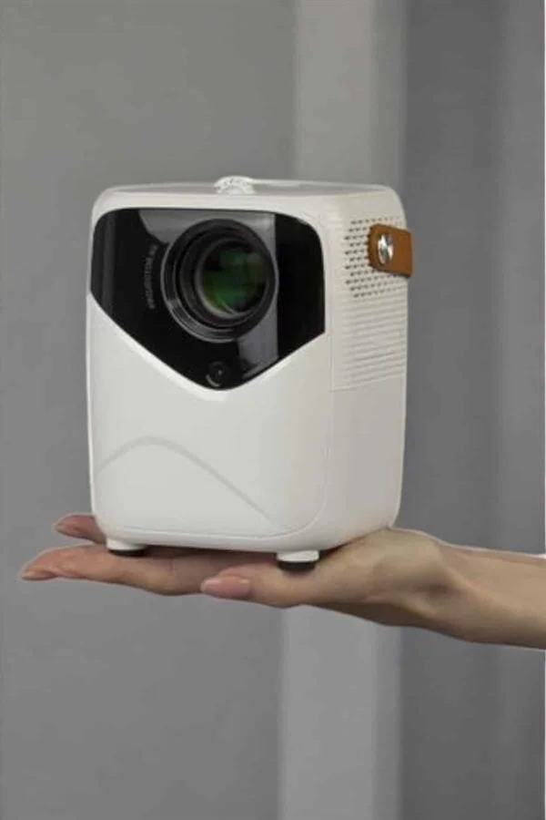 Yüksek HD Görünümlü Taşınabilir Projeksiyon Cihazı - 1080 HD, 64GB Depolama, Uzaktan Kumanda