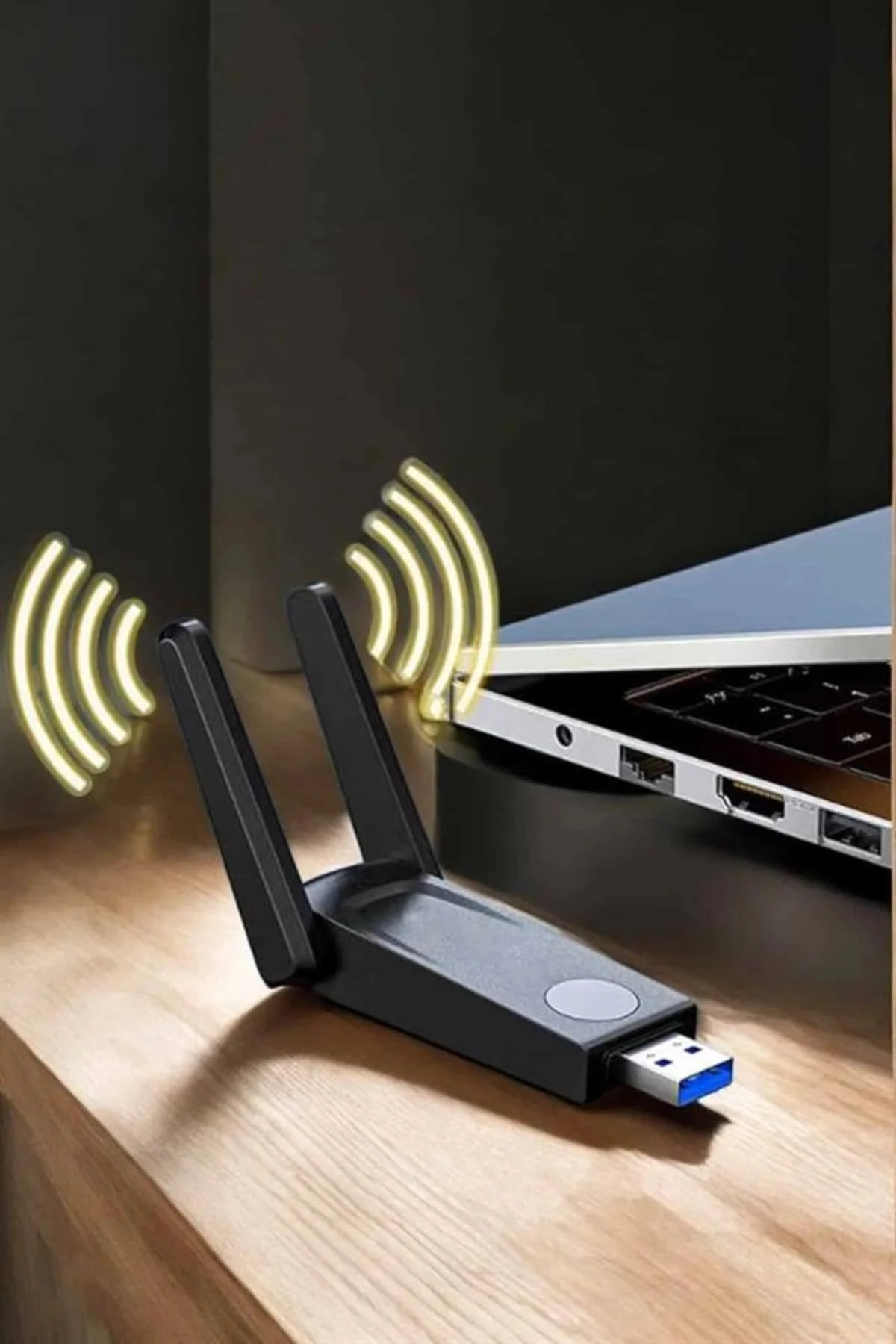 Yüksek Hızlı Dual Band Wifi Alıcı Adaptör Usb 3.0 Yüksek Hızlı Dual Band Wifi Alıcı Adaptör Usb 3.0 - Görsel 3