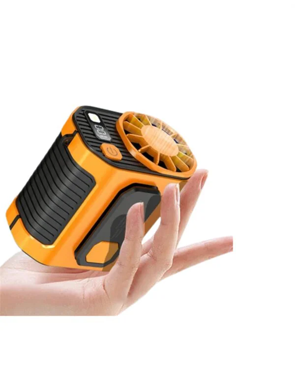 Yüksek Hızlı Mini Klima Fan – 11 m/s Rüzgar Gücü 100 Hız Ayarı