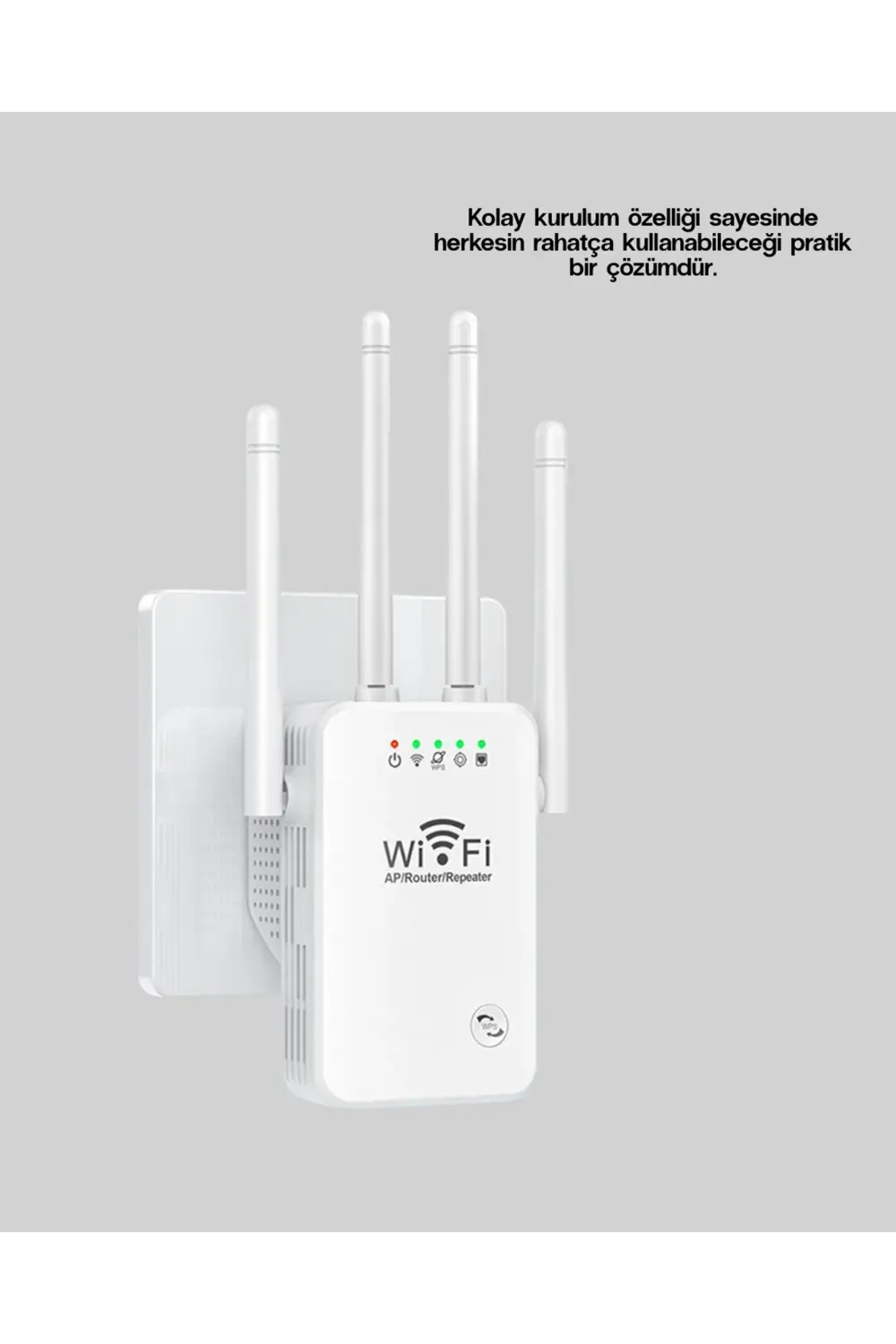 Yüksek Hızlı Parazit Önleyici WiFi Repeater Router