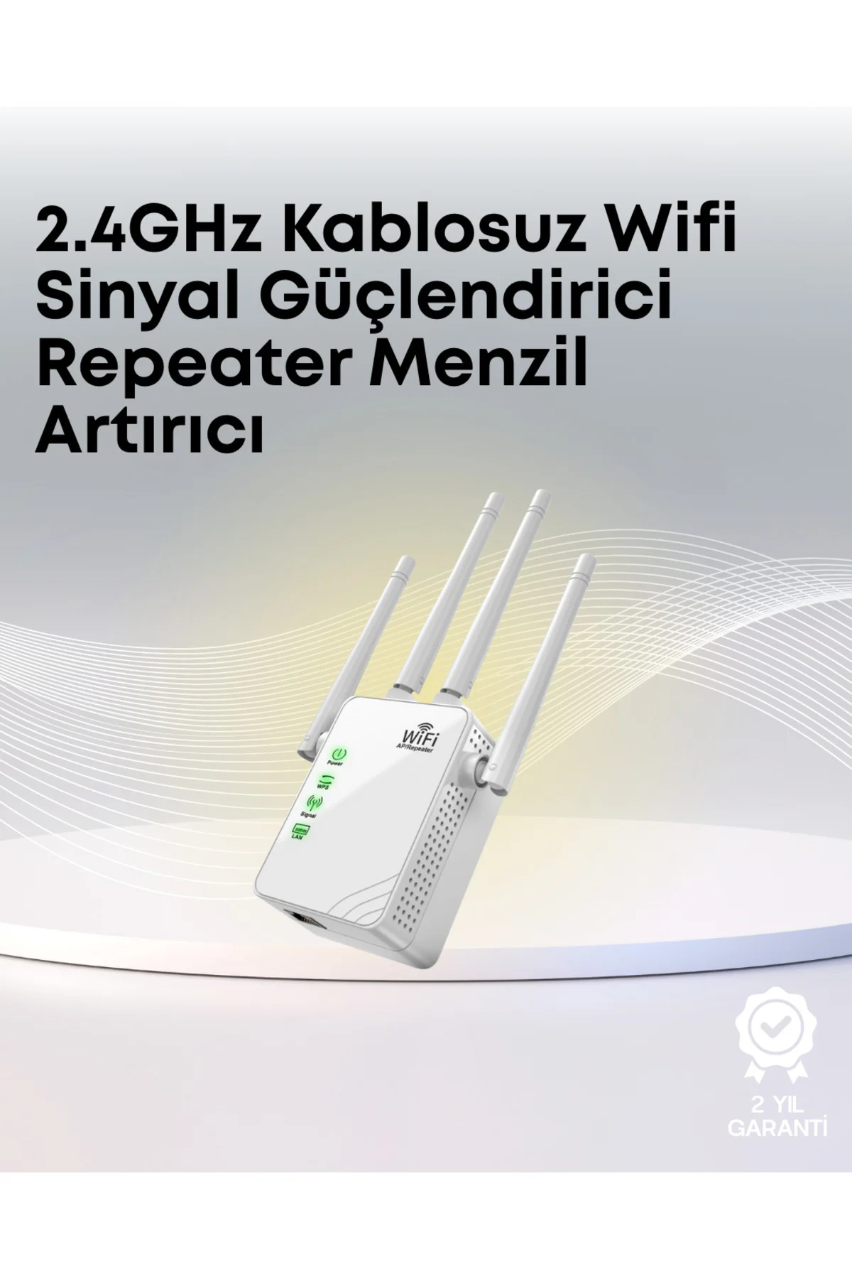 Yüksek Hızlı Parazit Önleyici WiFi Repeater Router - ayr7886-2541