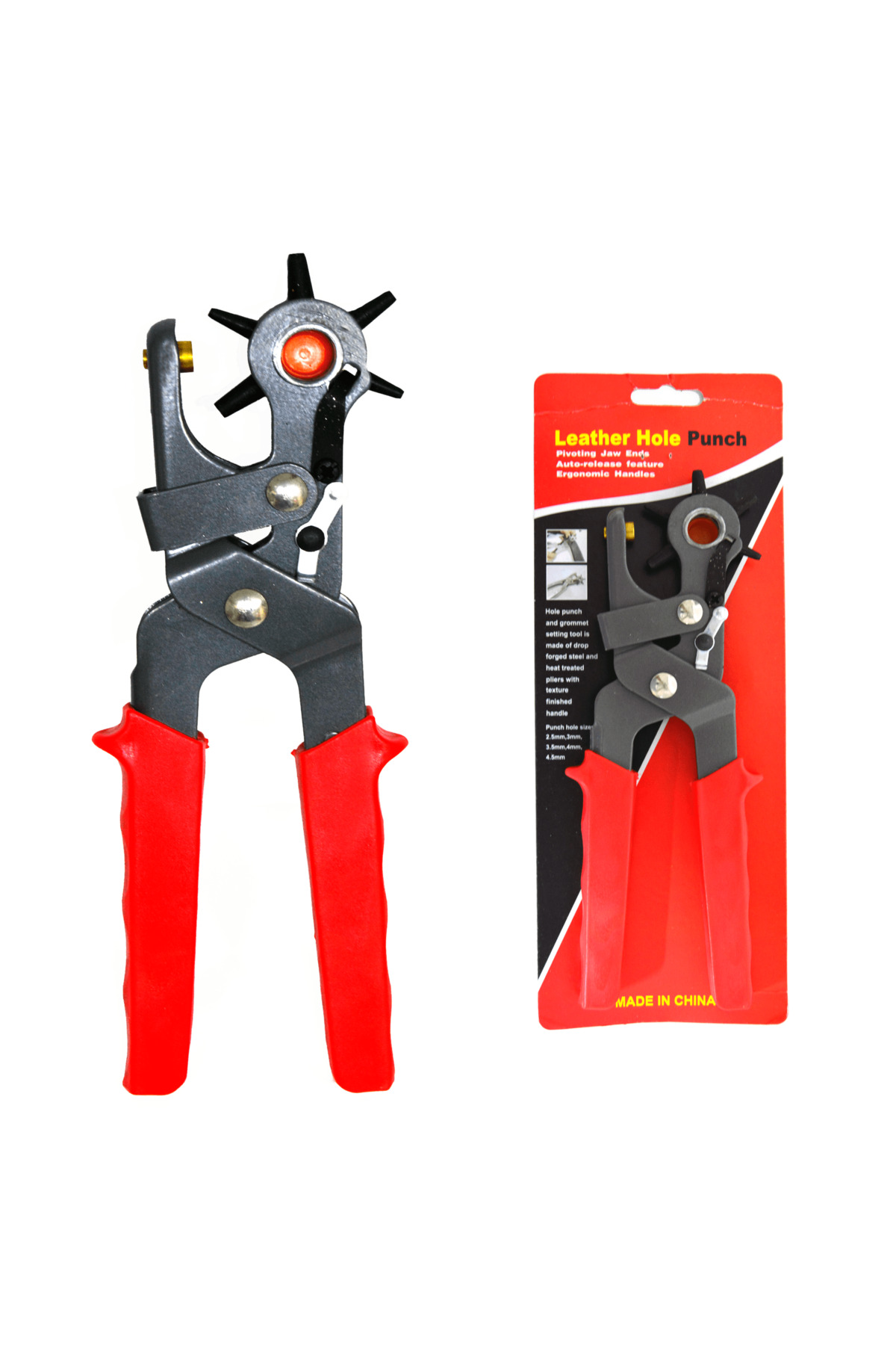 Tuhafiyecimiz Yüksek Kalite 6 Farkli Boy Kemer Delme Pensesi - Çarkli Zimba