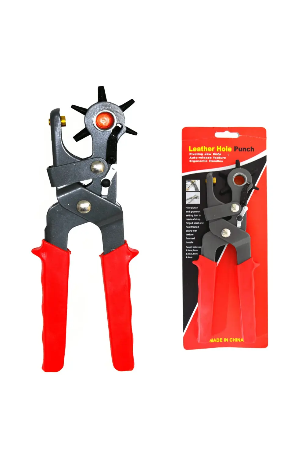 Tuhafiyecimiz Yüksek Kalite 6 Farklı Boy Kemer Delme Pensesi - Çarklı Zımba Tuhafiyecimiz Yüksek Kalite 6 Farklı Boy Kemer Delme Pensesi - Çarklı Zımba