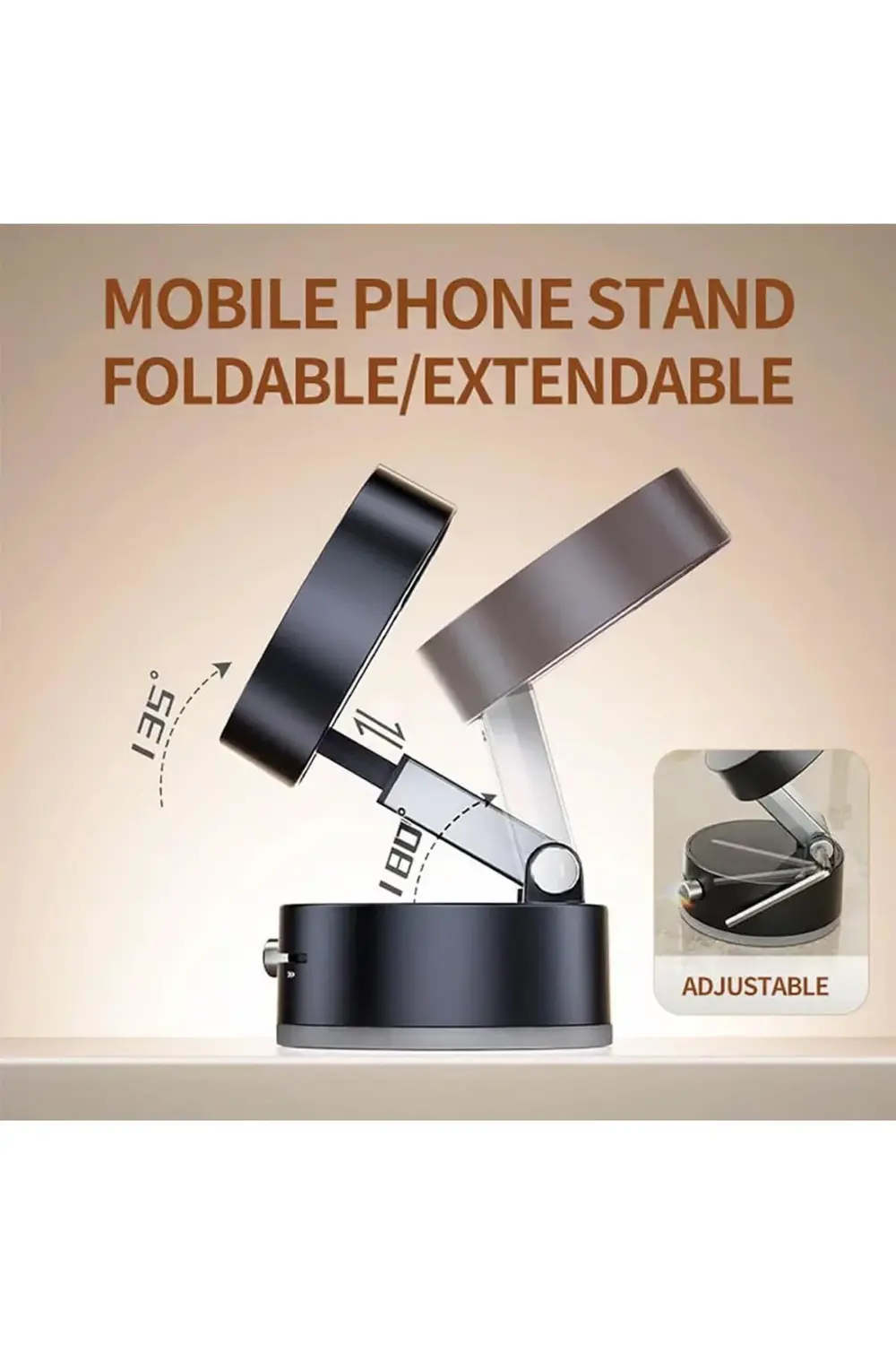 Yüksek Kalite Araç içi Magsafe Telefon Tutucu Kilitli Vakum Telef