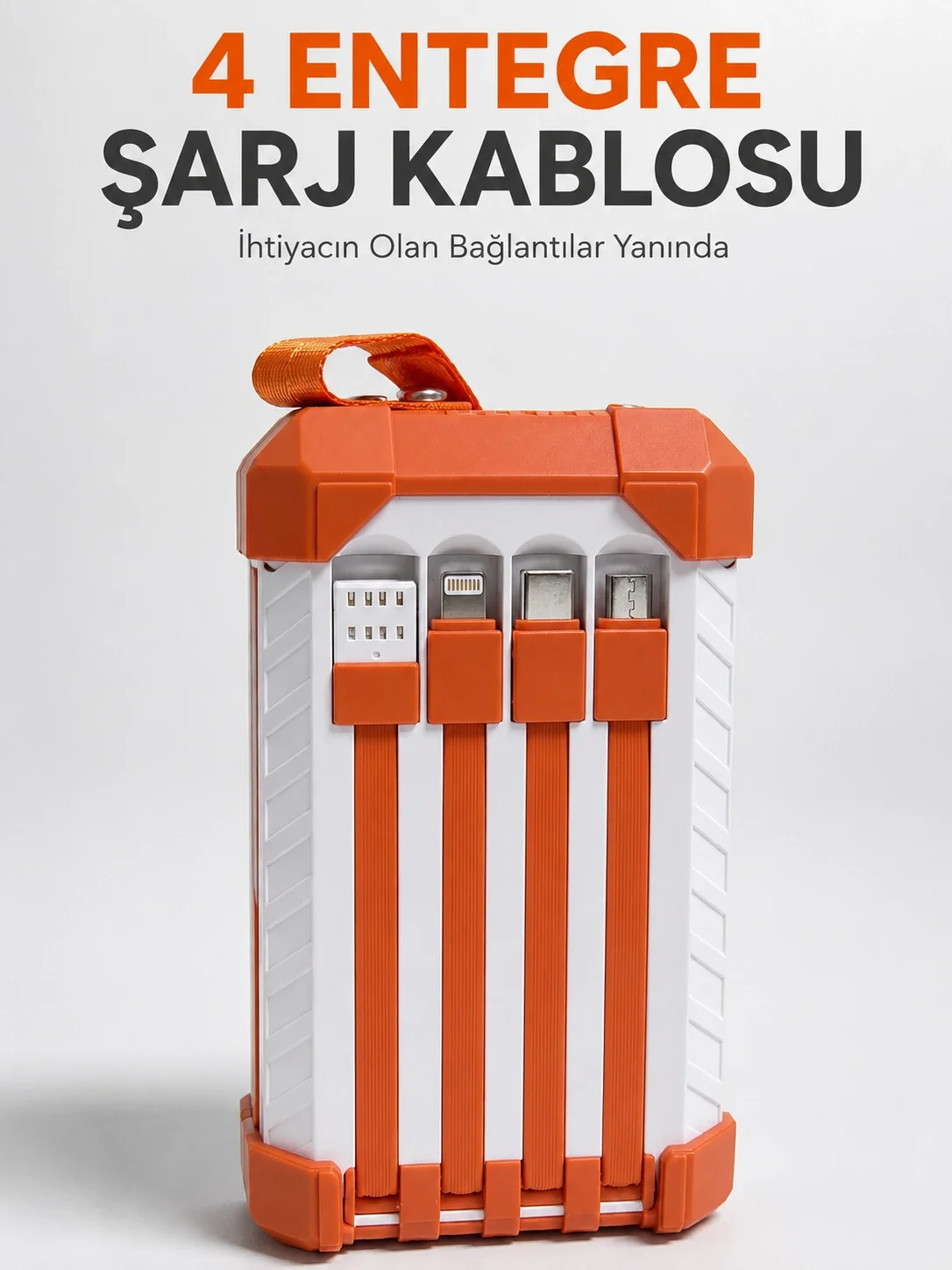 Yüksek Kapasiteli 60000 mAh Güç Bankası 22.5W Hızlı Şarj Type-C USB Çıkışlı Dahili Kablolu Dijital Göstergeli Fiyatı, Yorumları ve Özellikleri