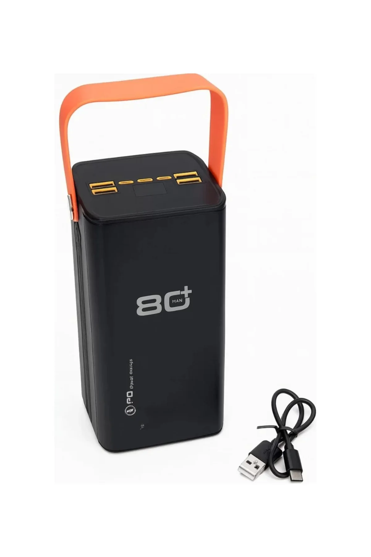 Yüksek Kapasiteli Powerbank 80000 mAh Hızlı Şarj Özellikli Çok Portlu Taşınabilir Şarj Cihazı