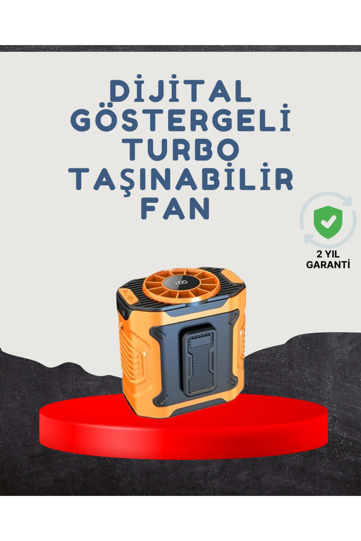 Yüksek Kapasiteli Turbo Taşınabilir Fan