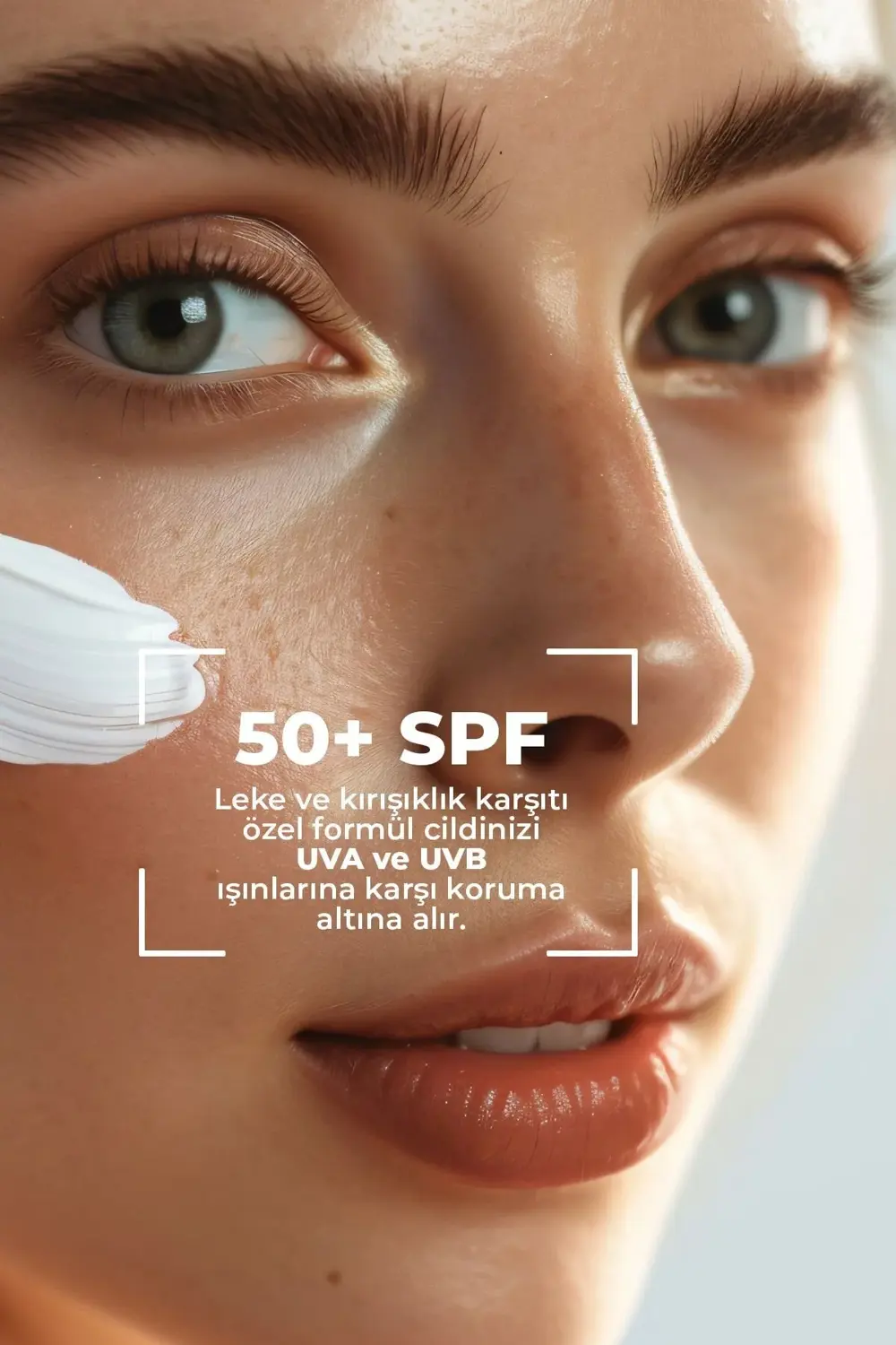 Yüksek Koruma Ve Nemlendirici Etkili Yüz Güneş Koruyucu Krem Spf