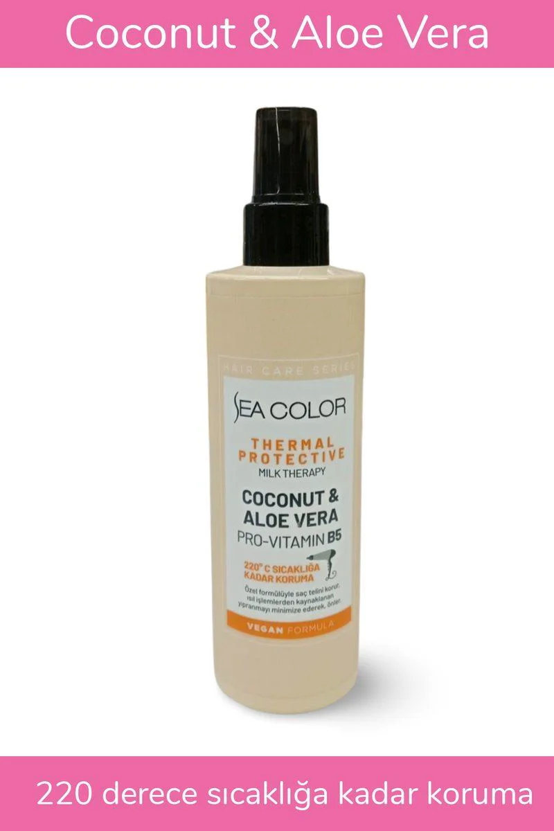 Yüksek Saç Teli Koruma Özellikli Fön Suyu - Coconut, Aloe Vera & Provitamin B5 İçerikli 220ml Fiyatı, Yorumları ve Özellikleri