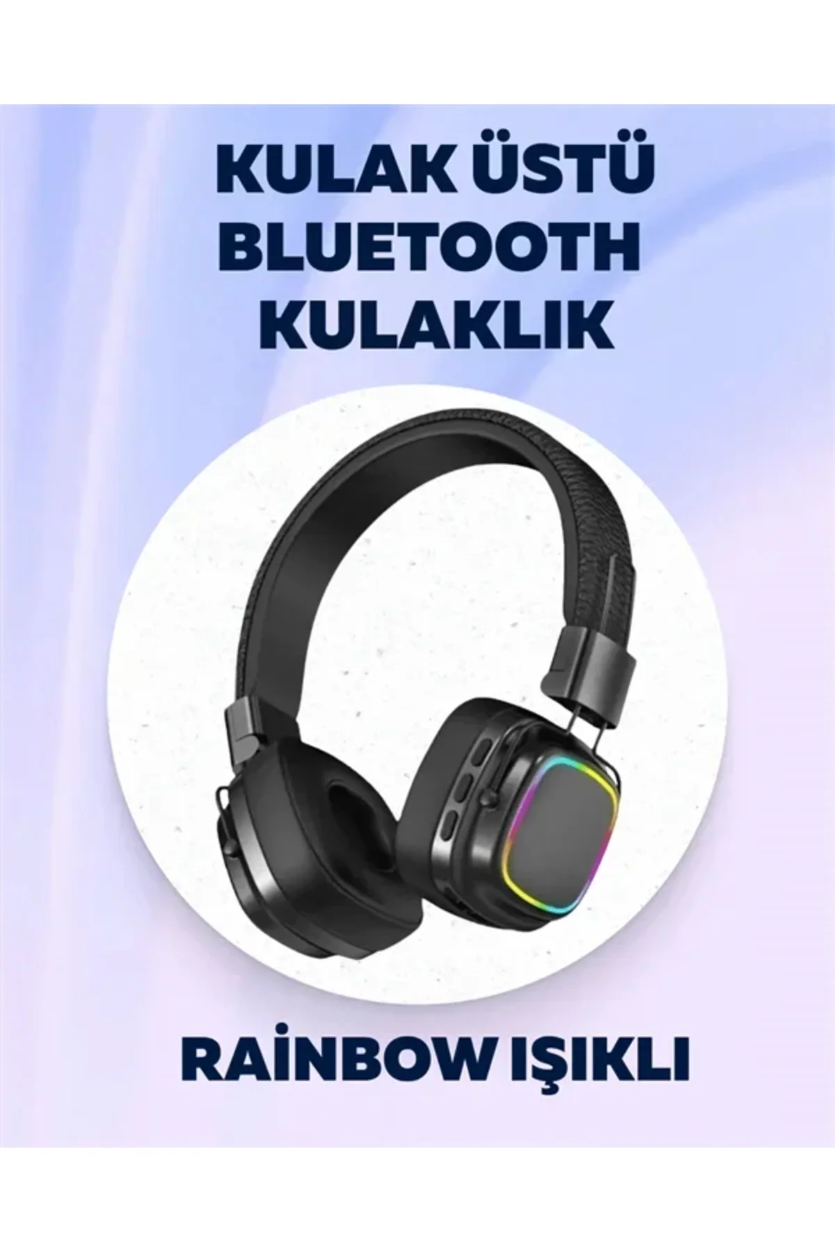Yüksek Ses Kaliteli Kablosuz Kulak Üstü Kulaklık – BT 5.3 Yüksek Ses Kaliteli Kablosuz Kulak Üstü Kulaklık – BT 5.3