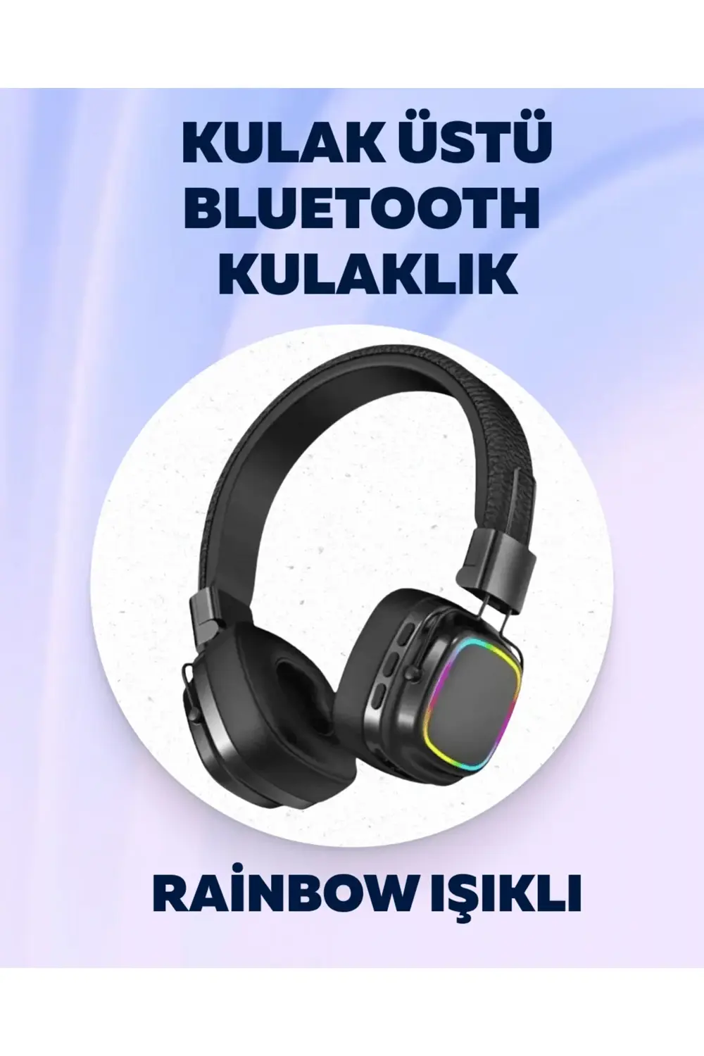 Yüksek Ses Kaliteli Kablosuz Kulak Üstü Kulaklık – BT 5.3