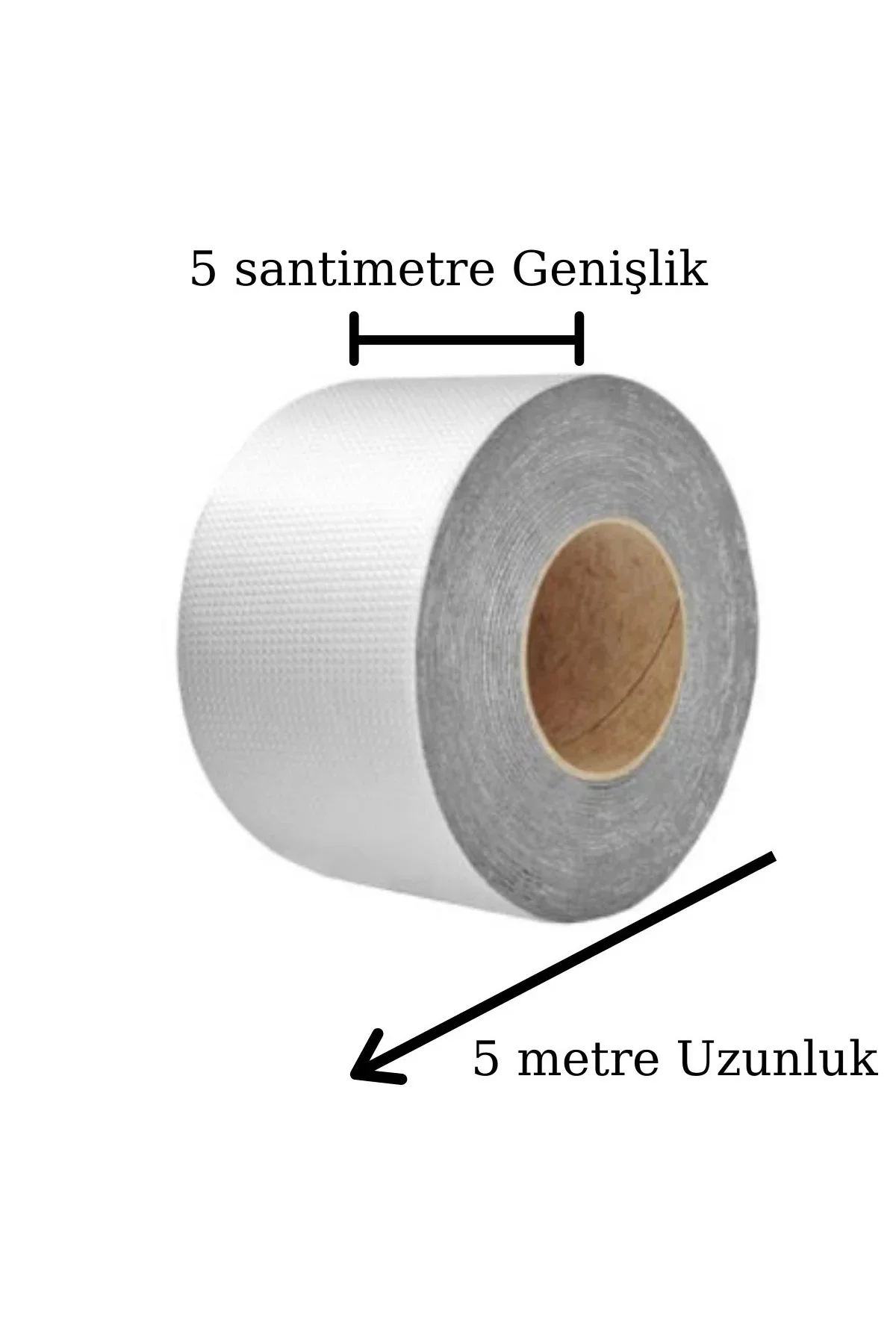 Yüksek Sıcaklık Dayanan Su Geçirmez Çatı Boru Duvar Yapışkan Bant Folyo 5 cm Yüksek Sıcaklık Dayanan Su Geçirmez Çatı Boru Duvar Yapışkan Bant Folyo 5 cm