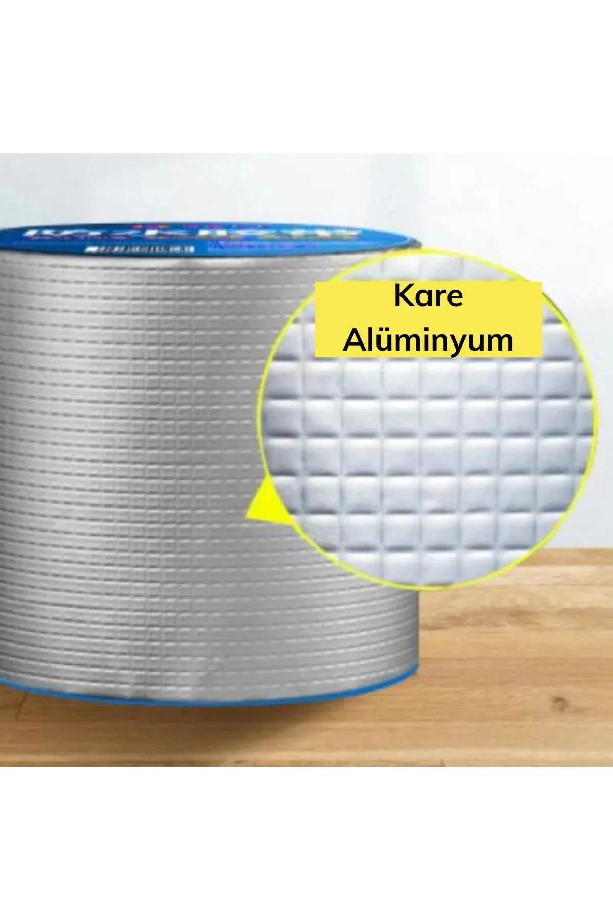 Yüksek Sıcaklık Dayanan Su Geçirmez Çatı Boru Duvar Yapışkan Bant Folyo 5 cm Yüksek Sıcaklık Dayanan Su Geçirmez Çatı Boru Duvar Yapışkan Bant Folyo 5 cm