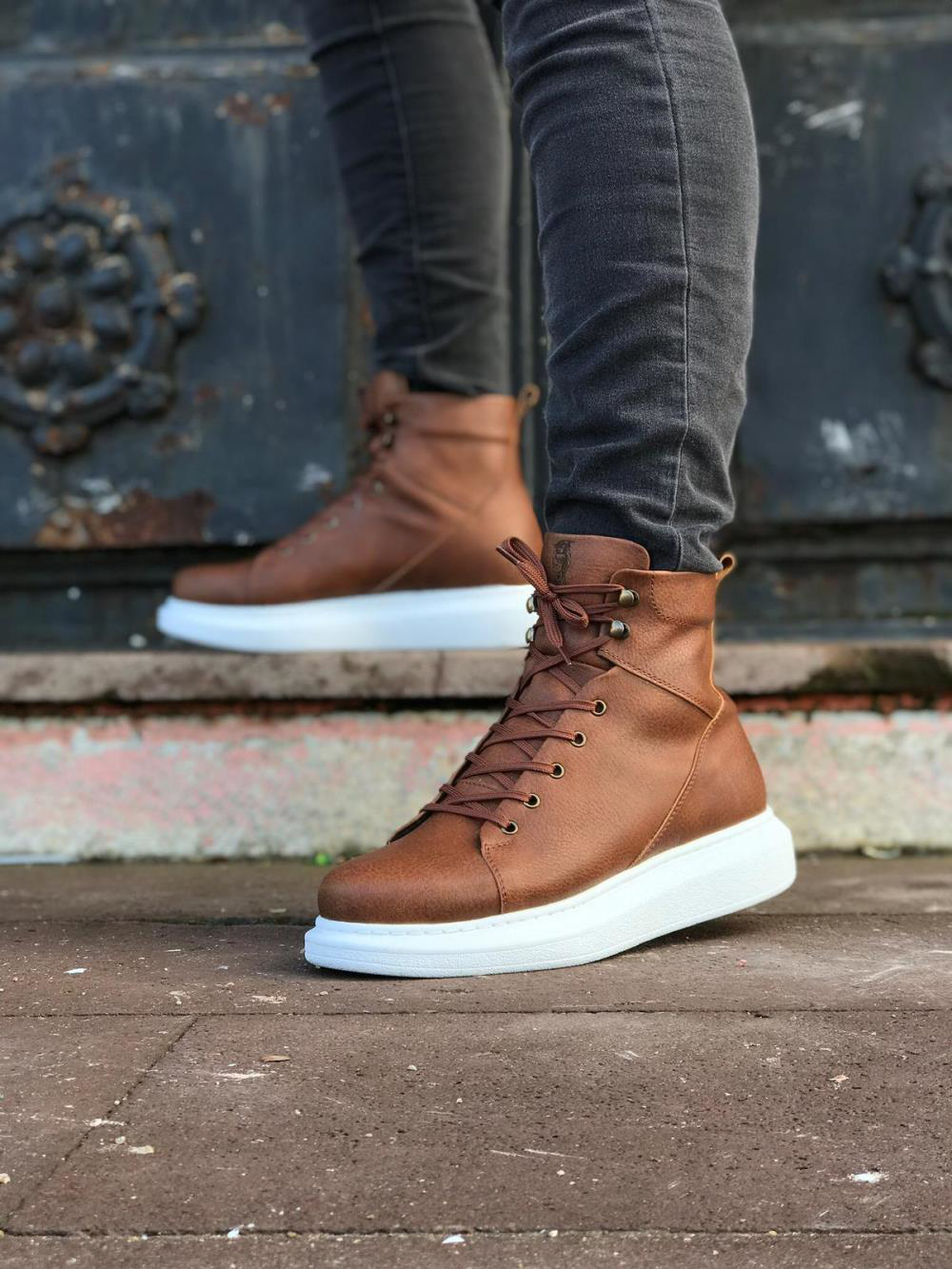 Yüksek Taban Ayakkabı B-080 Taba UP