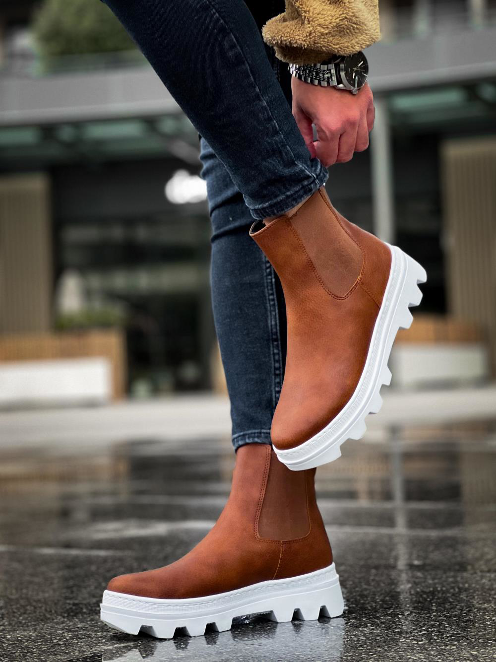 Yüksek Taban Chelsea Bot 113 Taba UP