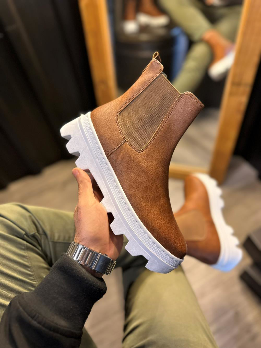 Yüksek Taban Chelsea Bot 113 Taba UP