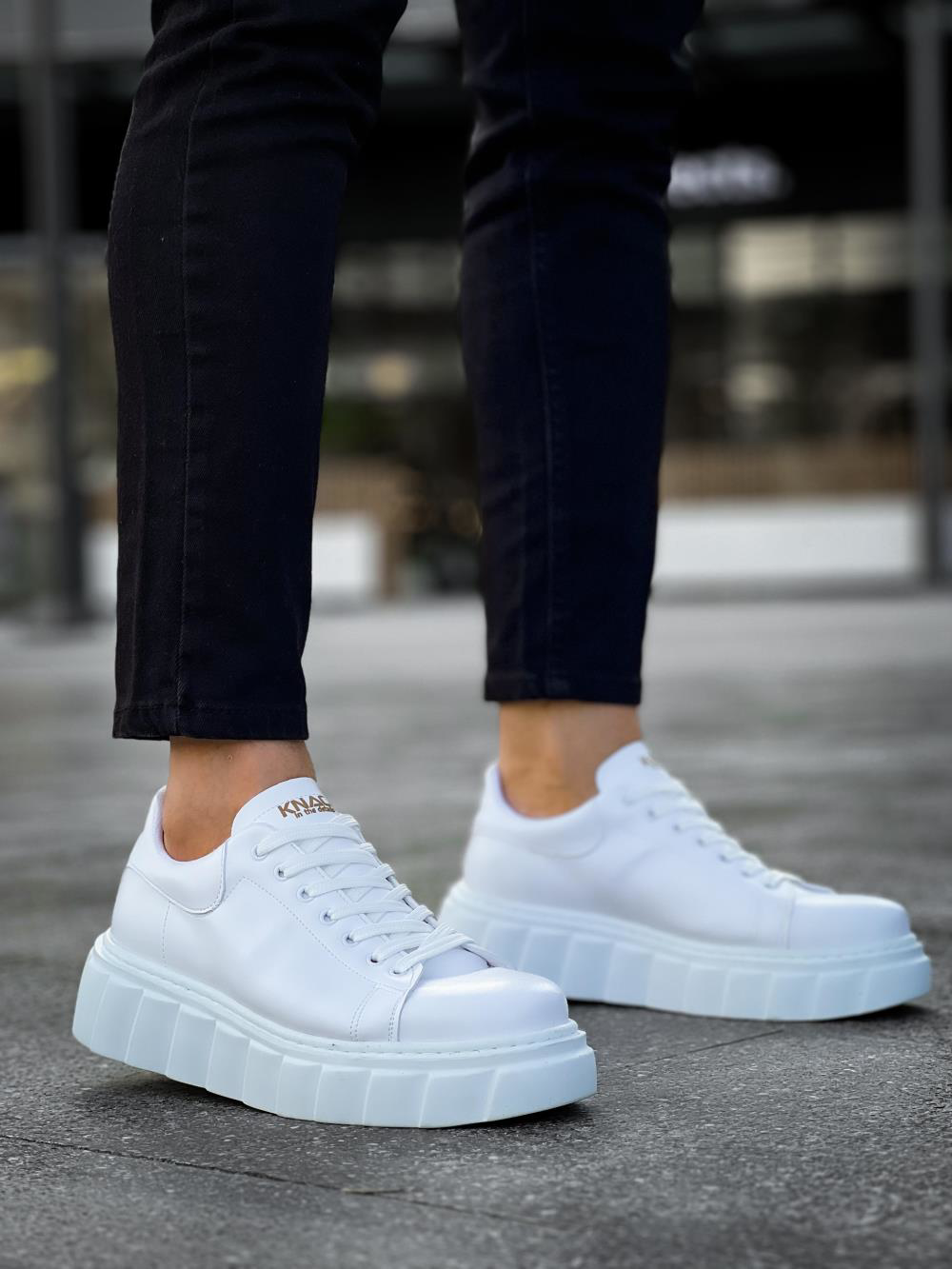 Yüksek Taban Günlük  Ayakkabı 144  Beyaz