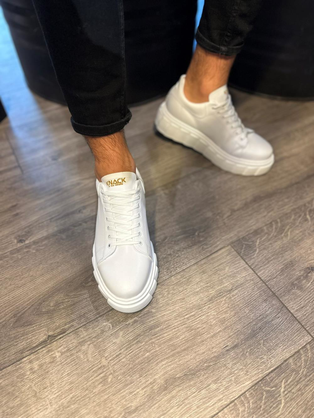 Yüksek Taban Günlük  Ayakkabı 144  Beyaz