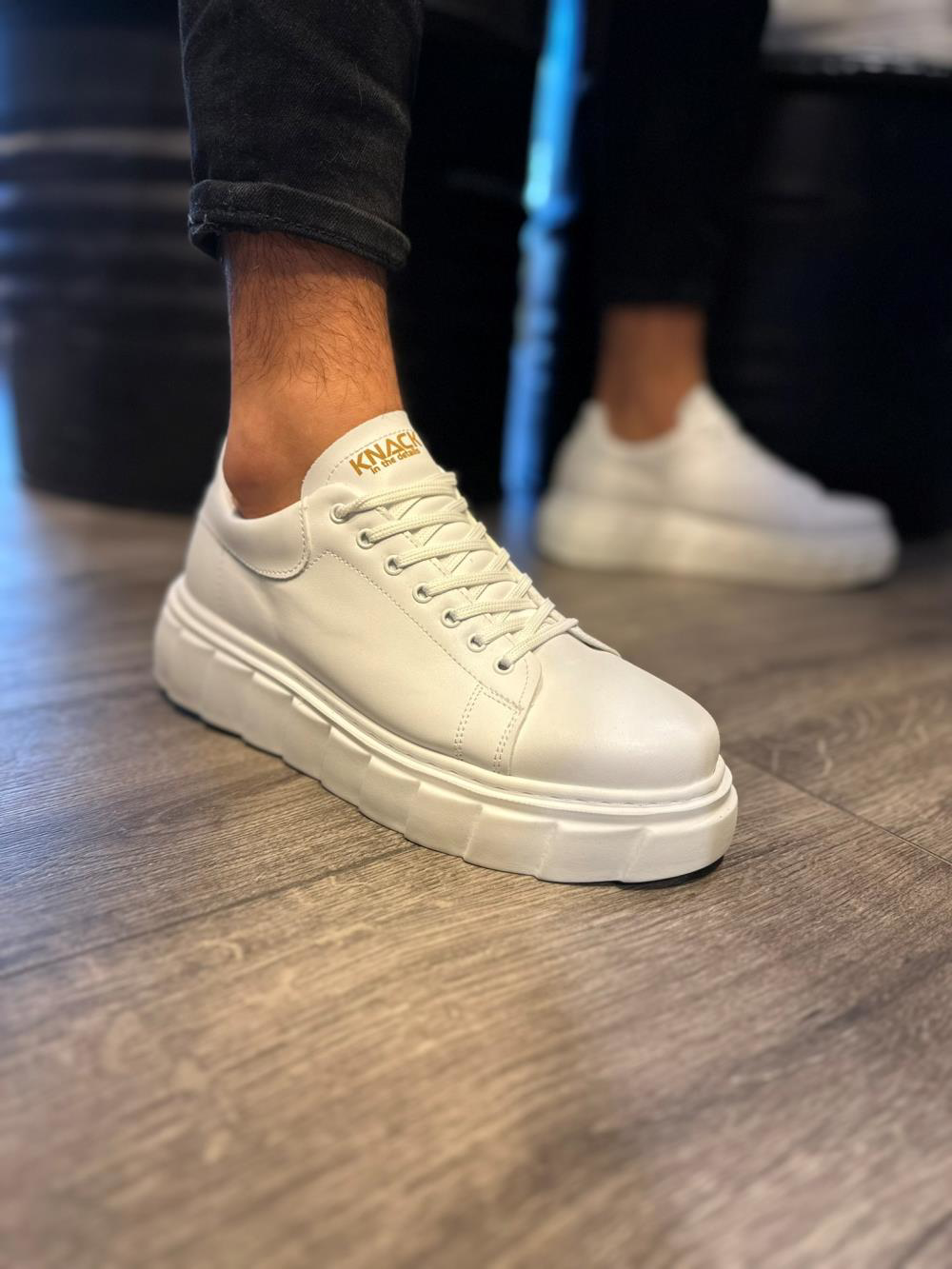 Yüksek Taban Günlük  Ayakkabı 144  Beyaz