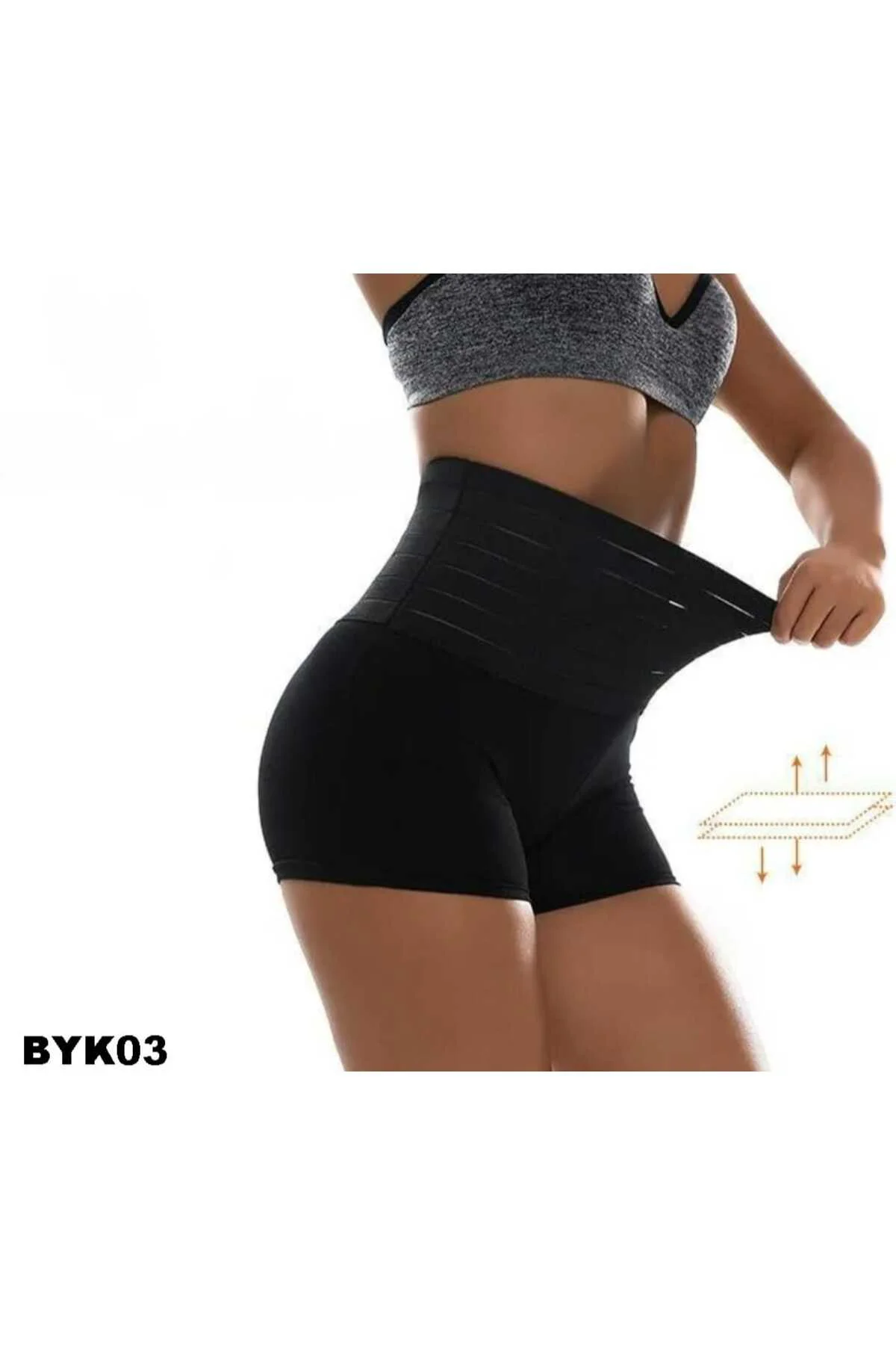 YÜKSEL BEL VÜCUT ŞEKİLLENDİREN SHORT KORSE
