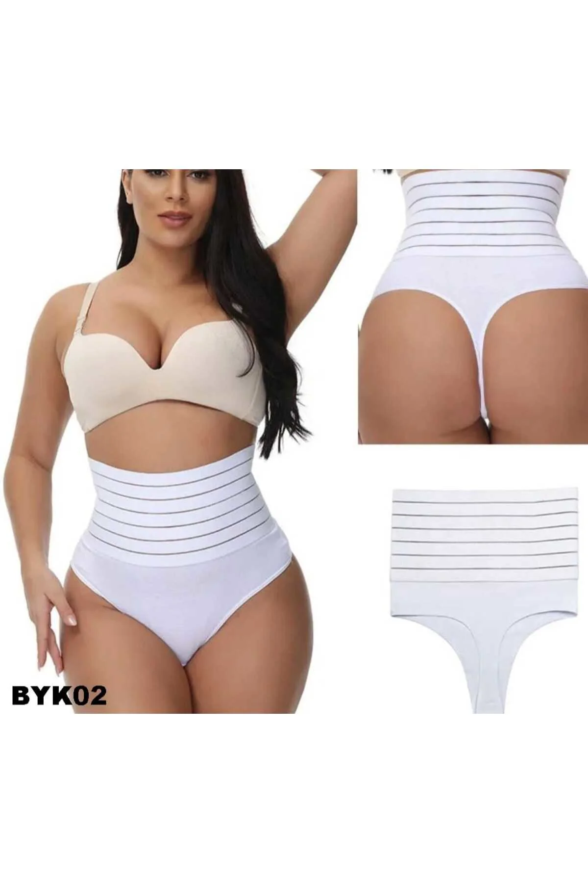 YÜKSEL BEL VÜCUT ŞEKİLLENDİREN STRİNG KORSE