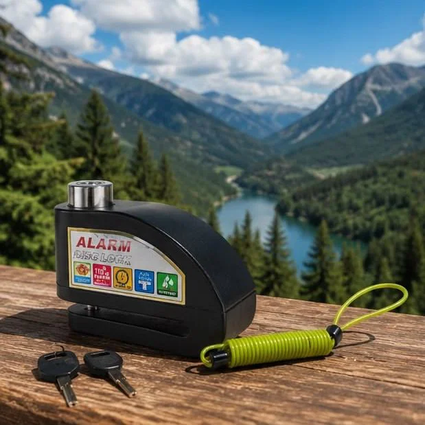Yuma 110 dB Alarmlı Yüksek Güvenlikli Motosiklet Disk Kilidi Yuma 110 dB Alarmlı Yüksek Güvenlikli Motosiklet Disk Kilidi