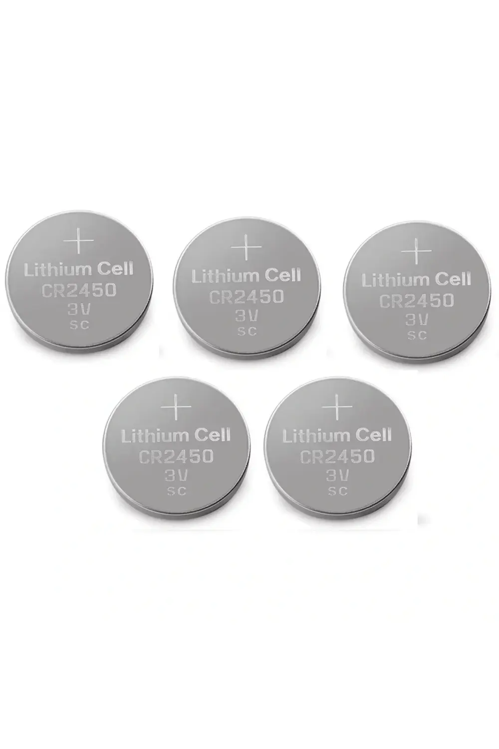 Yuma Cr2450 Süper Lityum 3v 5’li Kart Düğme Pil