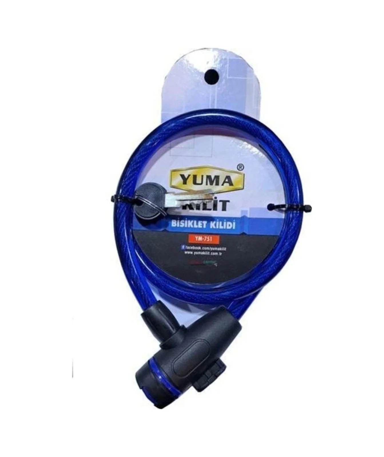 Yuma Ym-751 80 Cm 12 Mm Bisiklet Kilidi