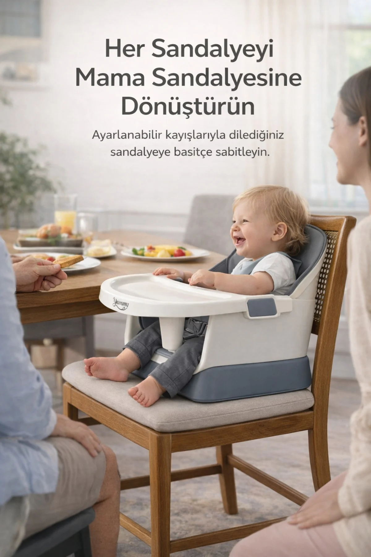 Yummy Armino 4in1 Yükseltici Mama Sandalyesi 4 Özellik Sandalye ü