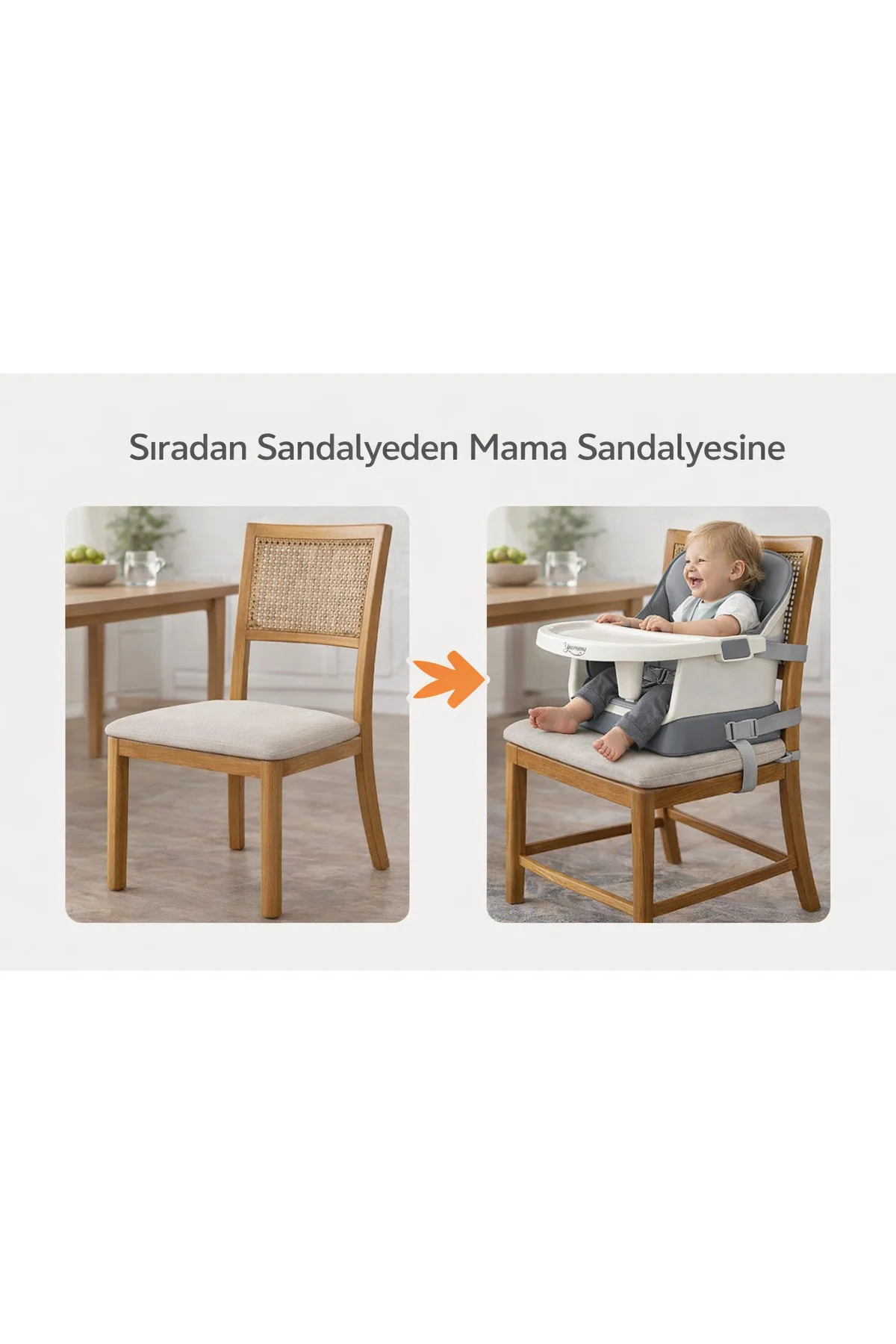 Yummy Armino 4in1 Yükseltici Mama Sandalyesi 4 Özellik Sandalye ü
