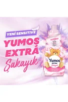 Yumoş Extra Konsantre Çamaşır Yumuşatıcısı Şakayık 1440 X4
