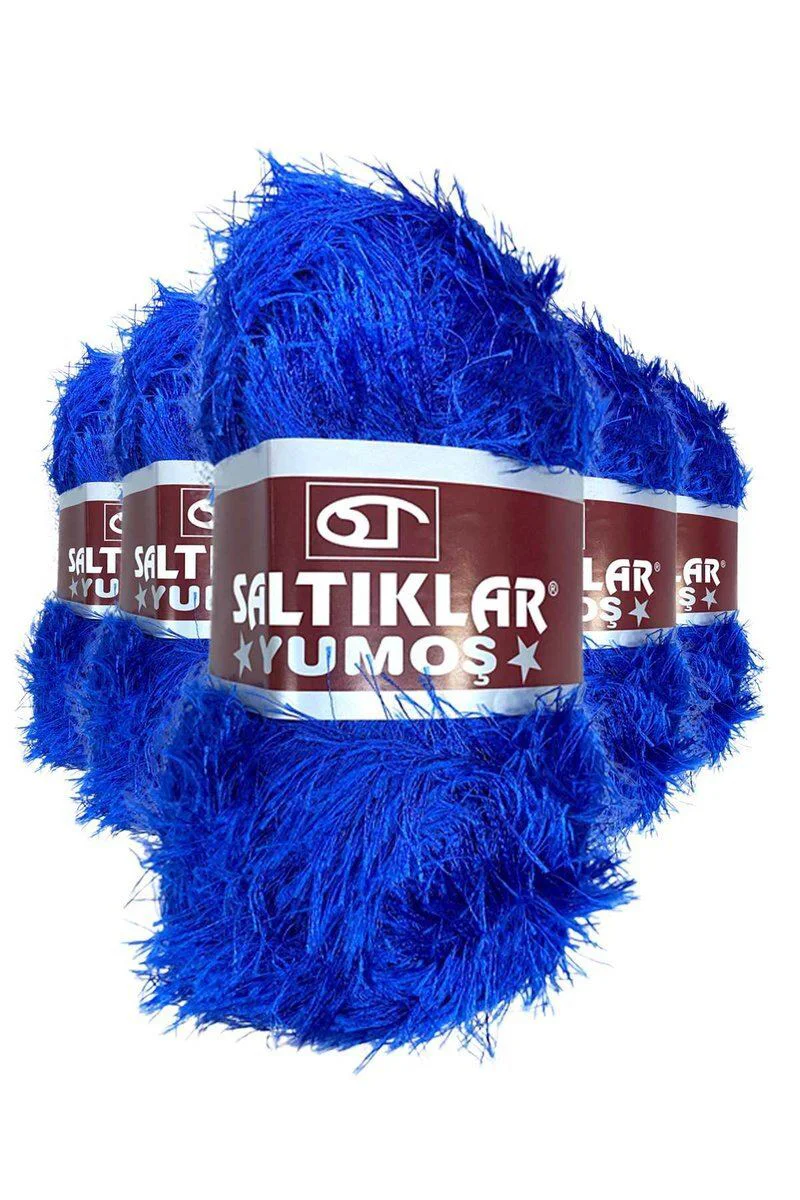Yumoş Sakallı El Örgü İpi – 5'li Paket, %100 Polyester, 100 Gr/140 Mt Fiyatı, Yorumları ve Özellikleri