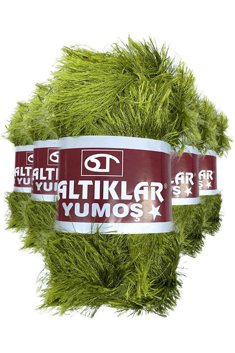 Yumoş Sakallı El Örgü İpi Yünü 5 Adet - %100 Polyester, Amigurumi ve Örgü İşi İçin Fiyatı, Yorumları ve Özellikleri